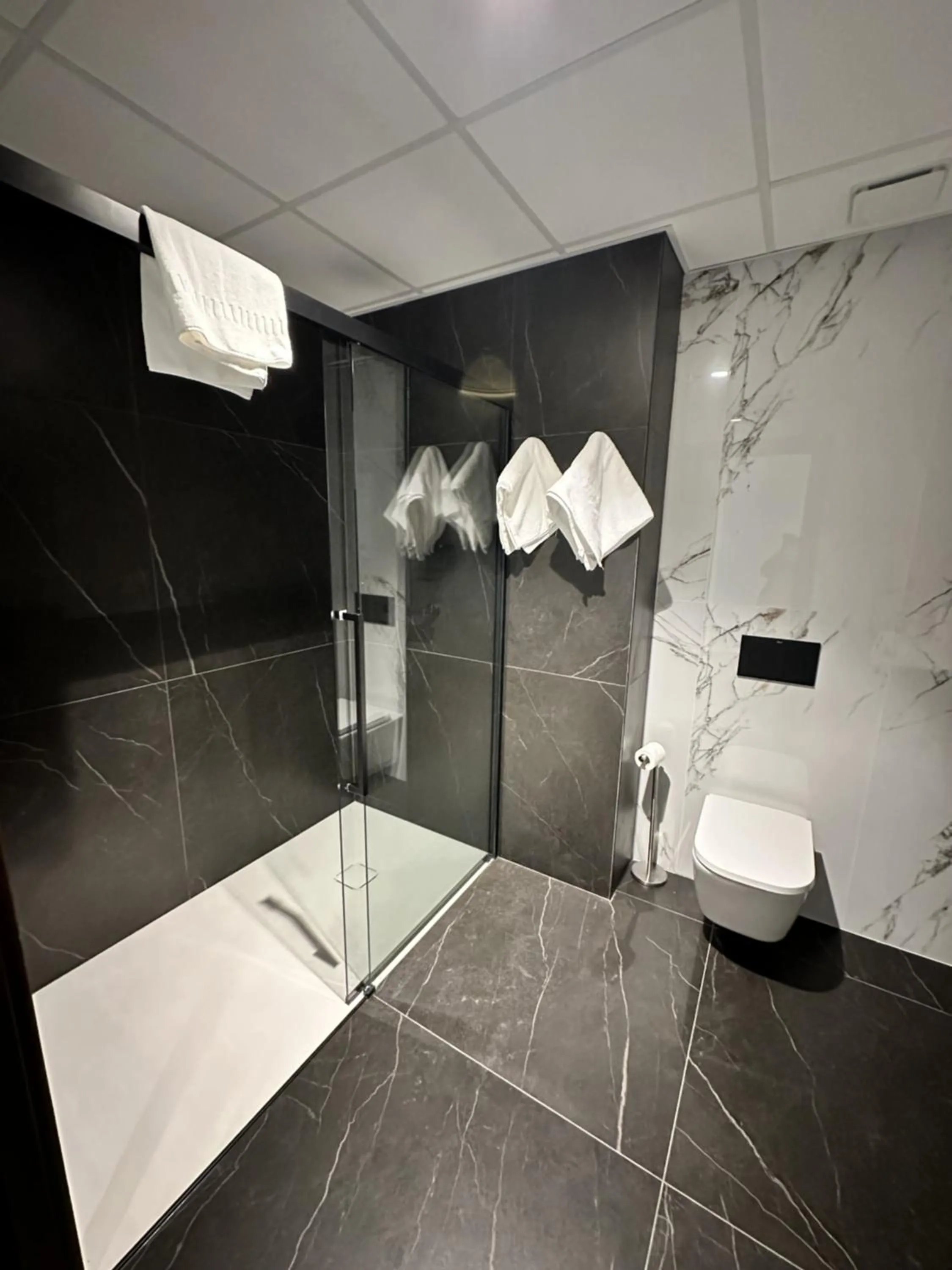 Shower in Hotel A Ladela