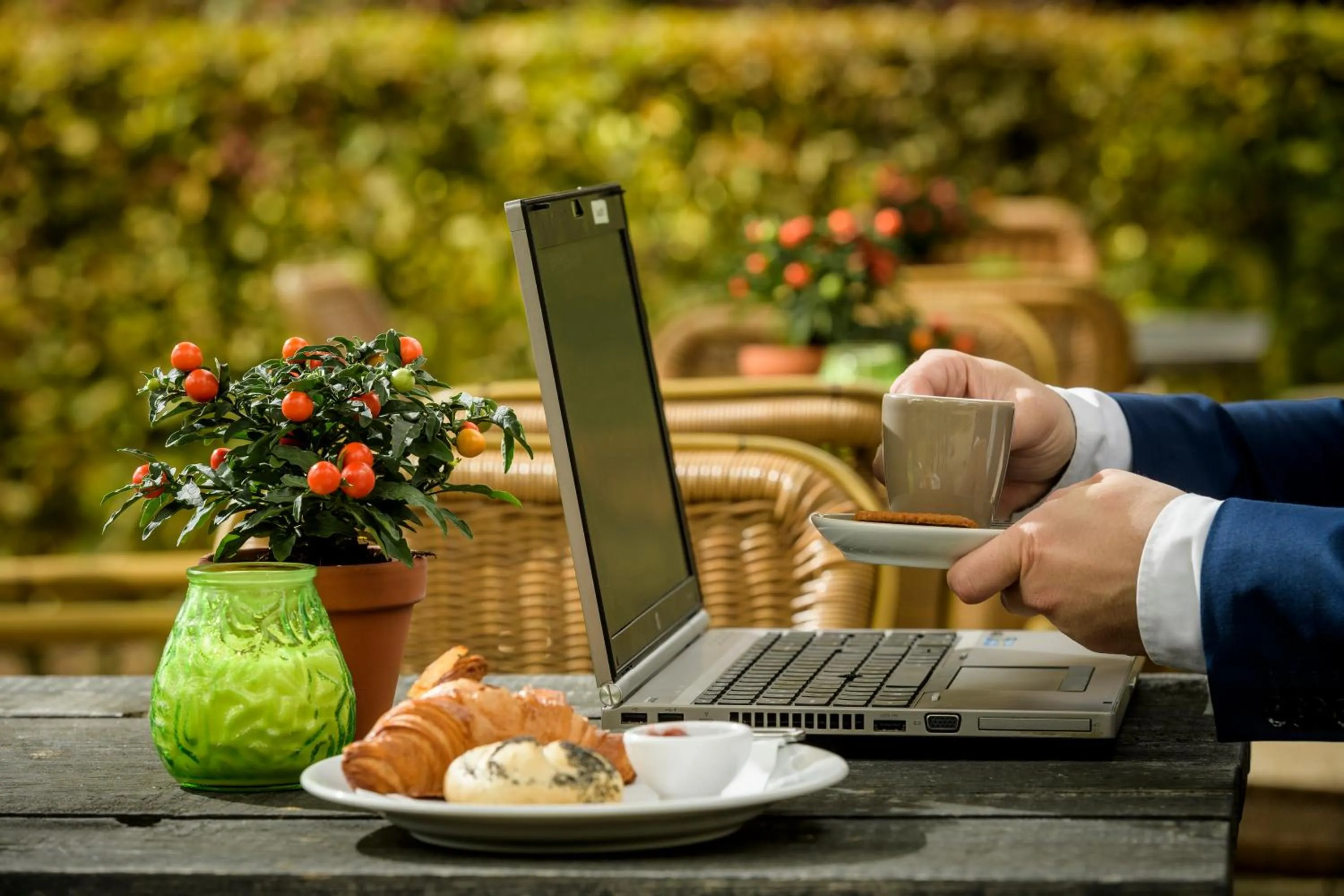 Patio in Campanile Hotel & Restaurant 's Hertogenbosch