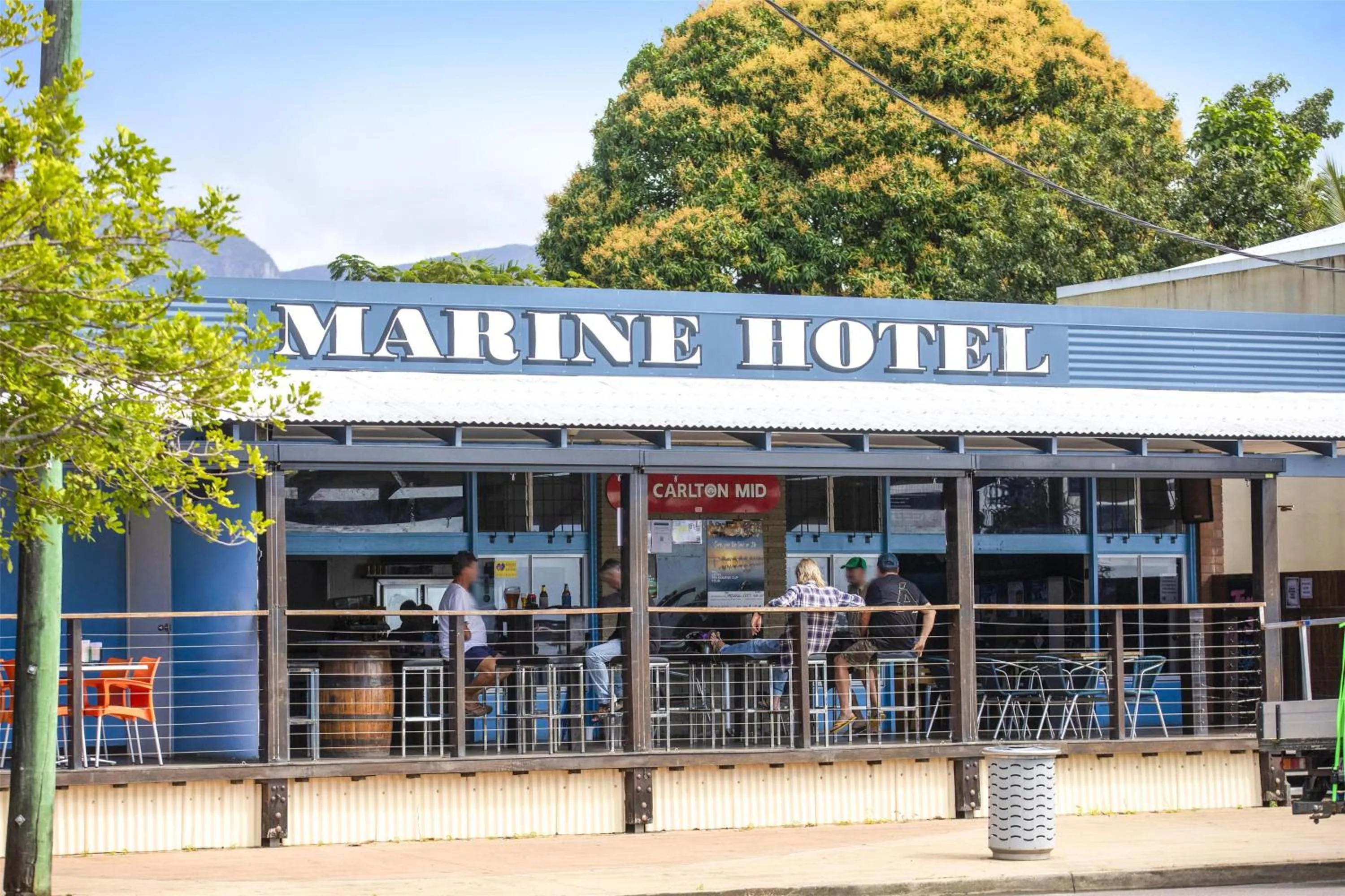 Property building in Nightcap at Marine Hotel Cardwell