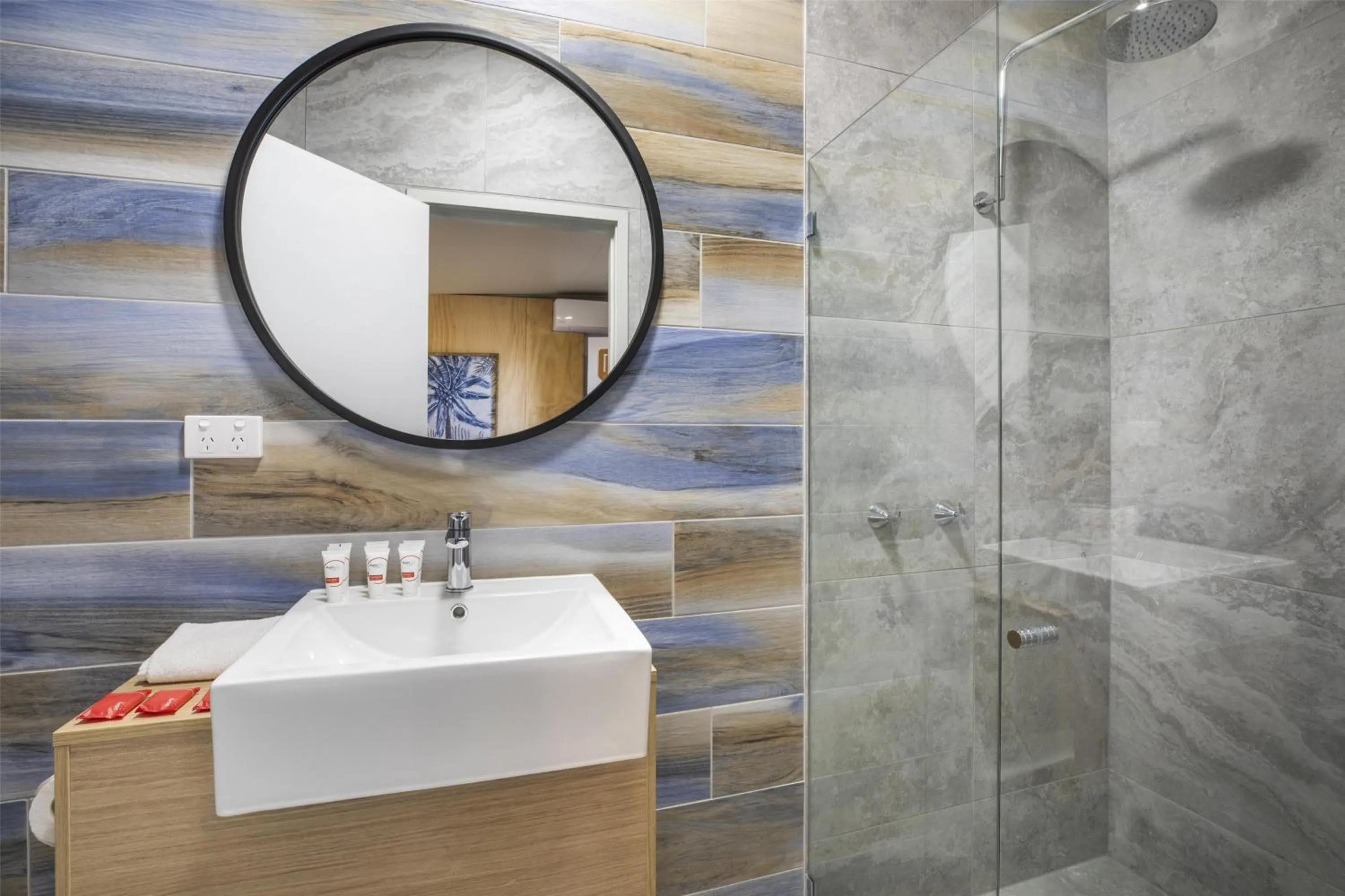 Bathroom in Nightcap at Marine Hotel Cardwell