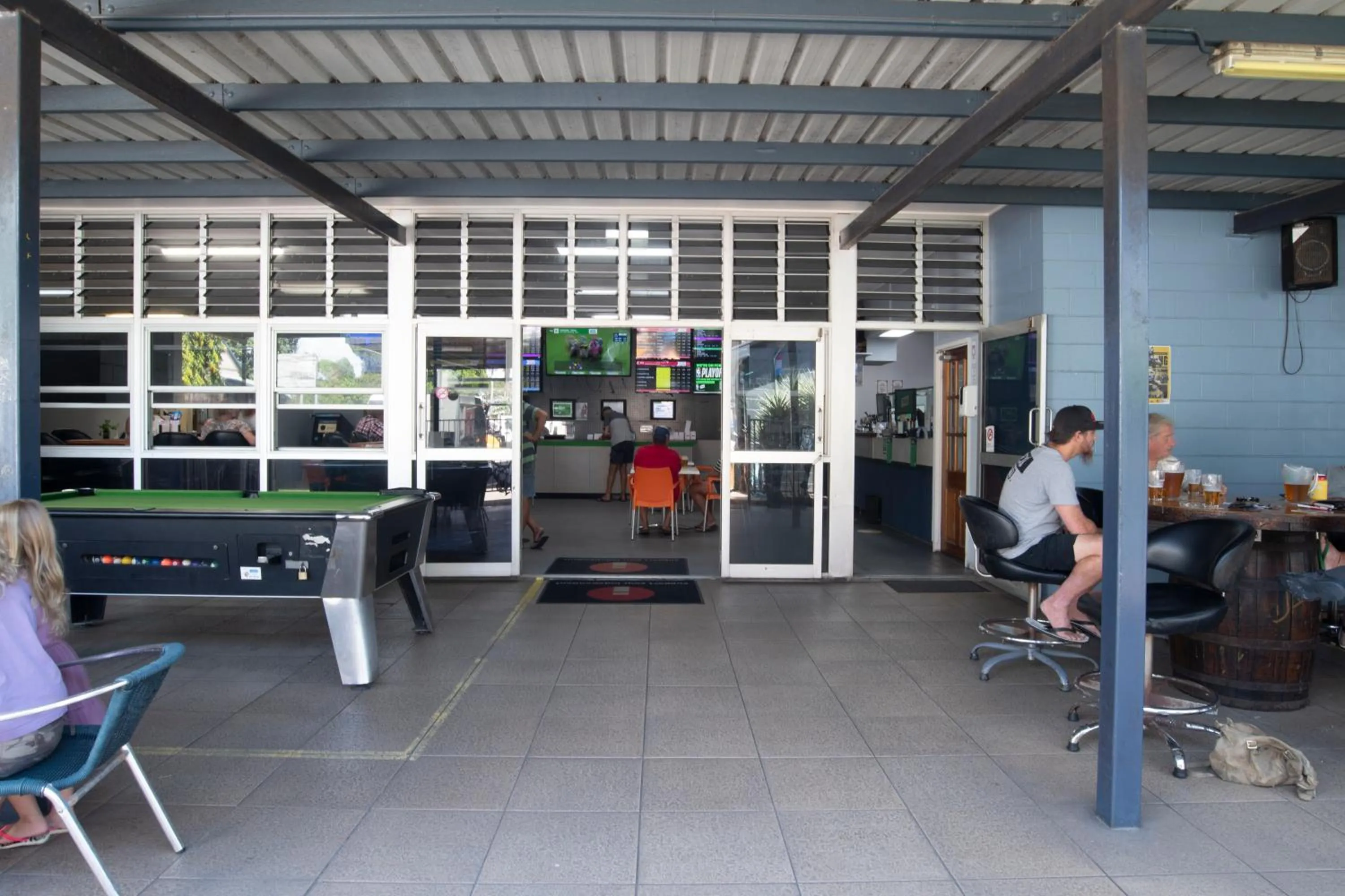 Property building in Nightcap at Marine Hotel Cardwell