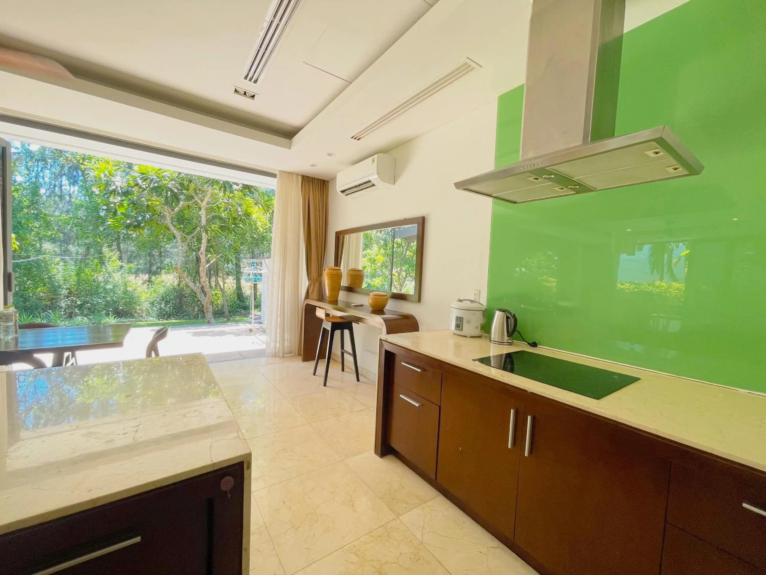 Kitchen or kitchenette in Memories Holiday beach villa Da Nang
