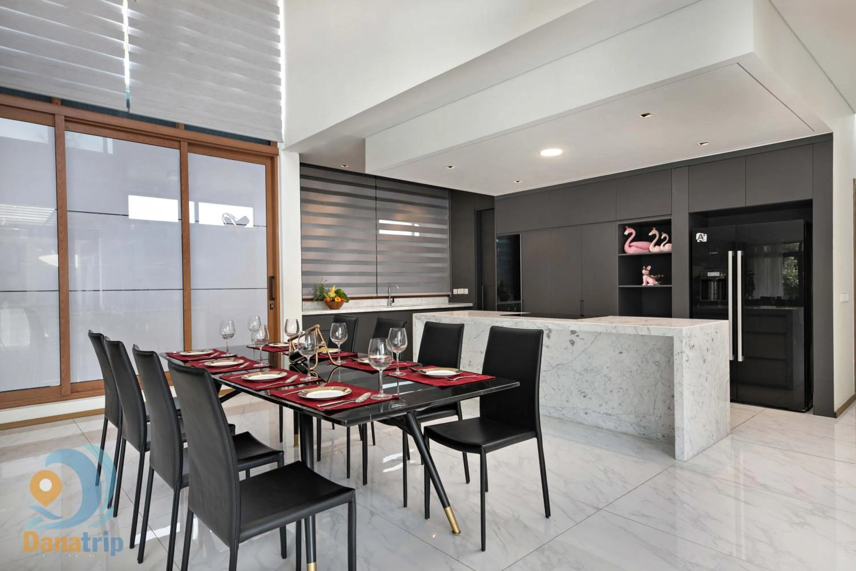 Seating area in Memories Holiday beach villa Da Nang