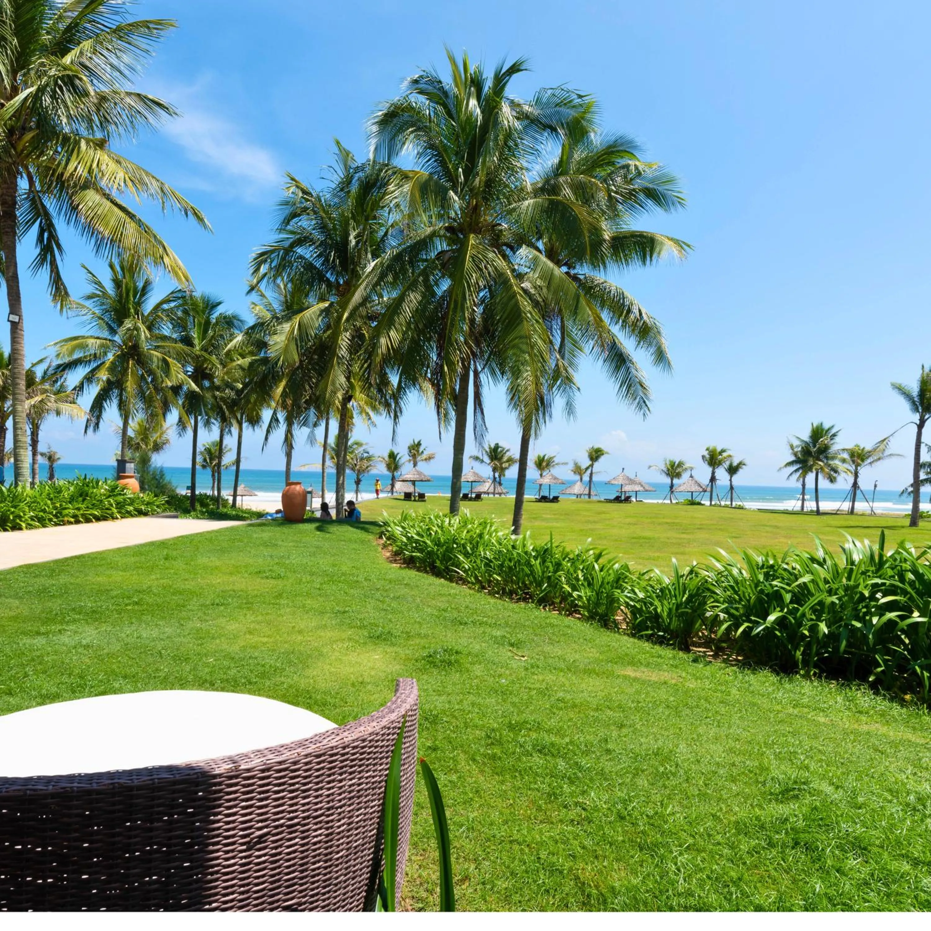 Beach in Memories Holiday beach villa Da Nang