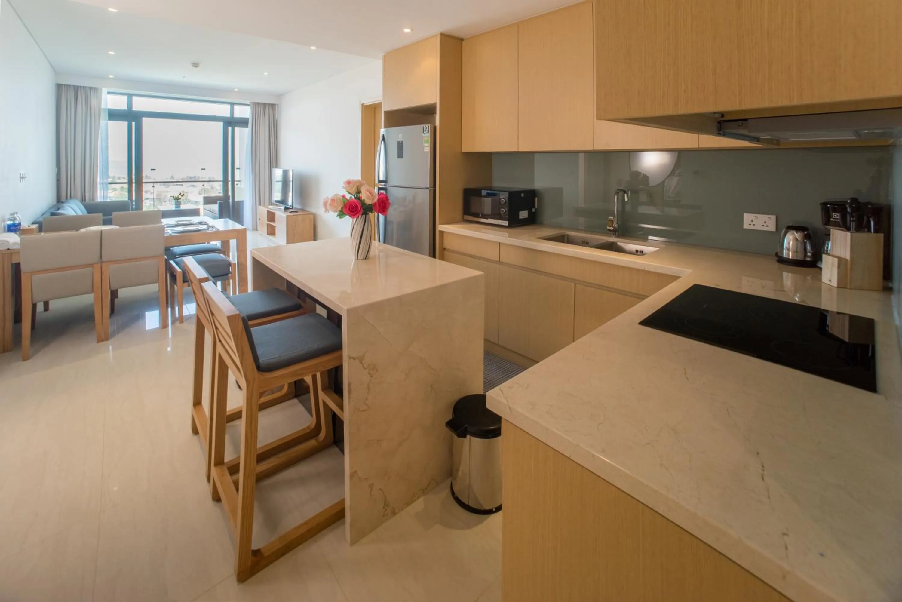 Living room in Memories Holiday beach villa Da Nang