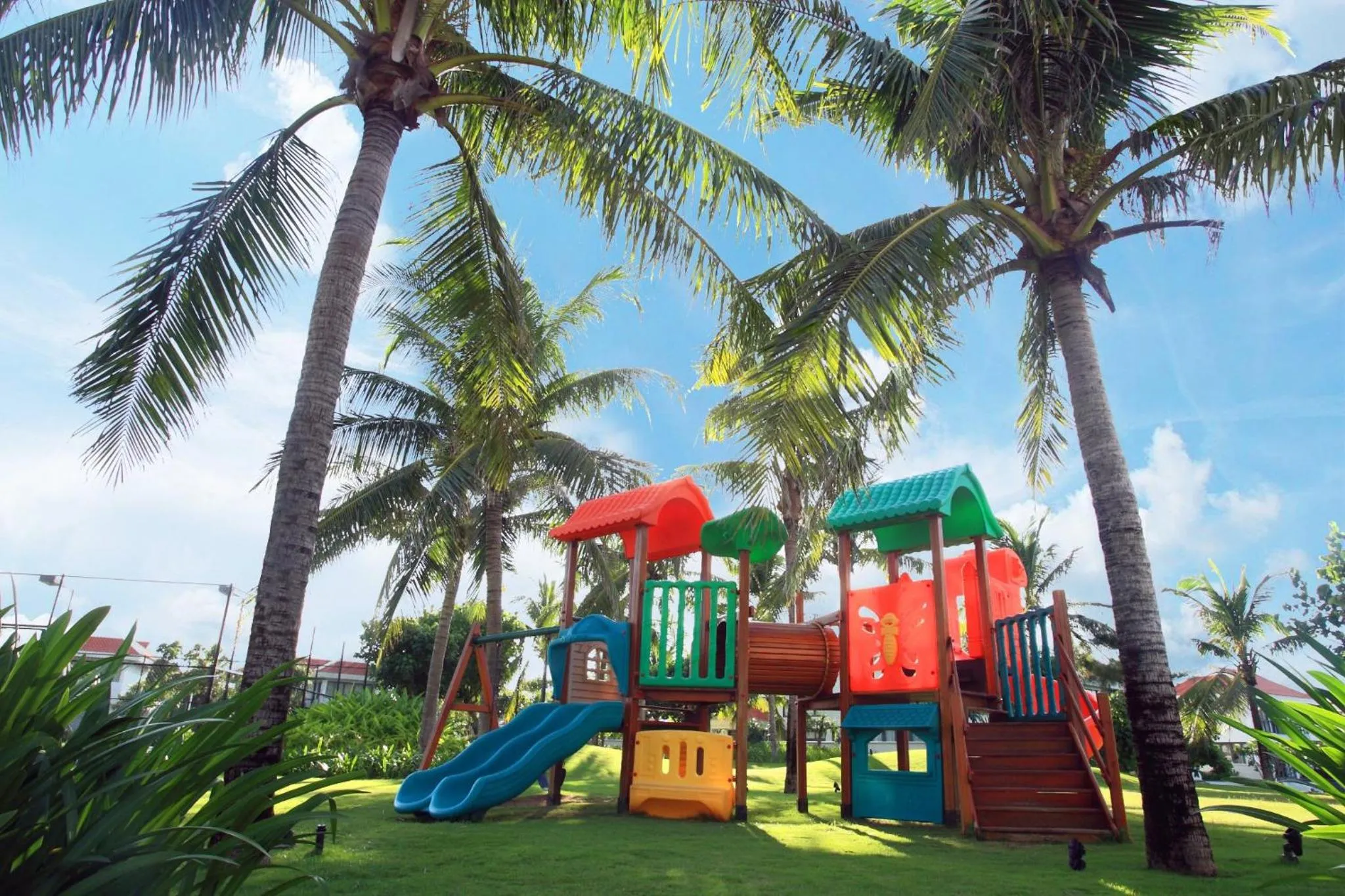 Children play ground in Memories Holiday beach villa Da Nang