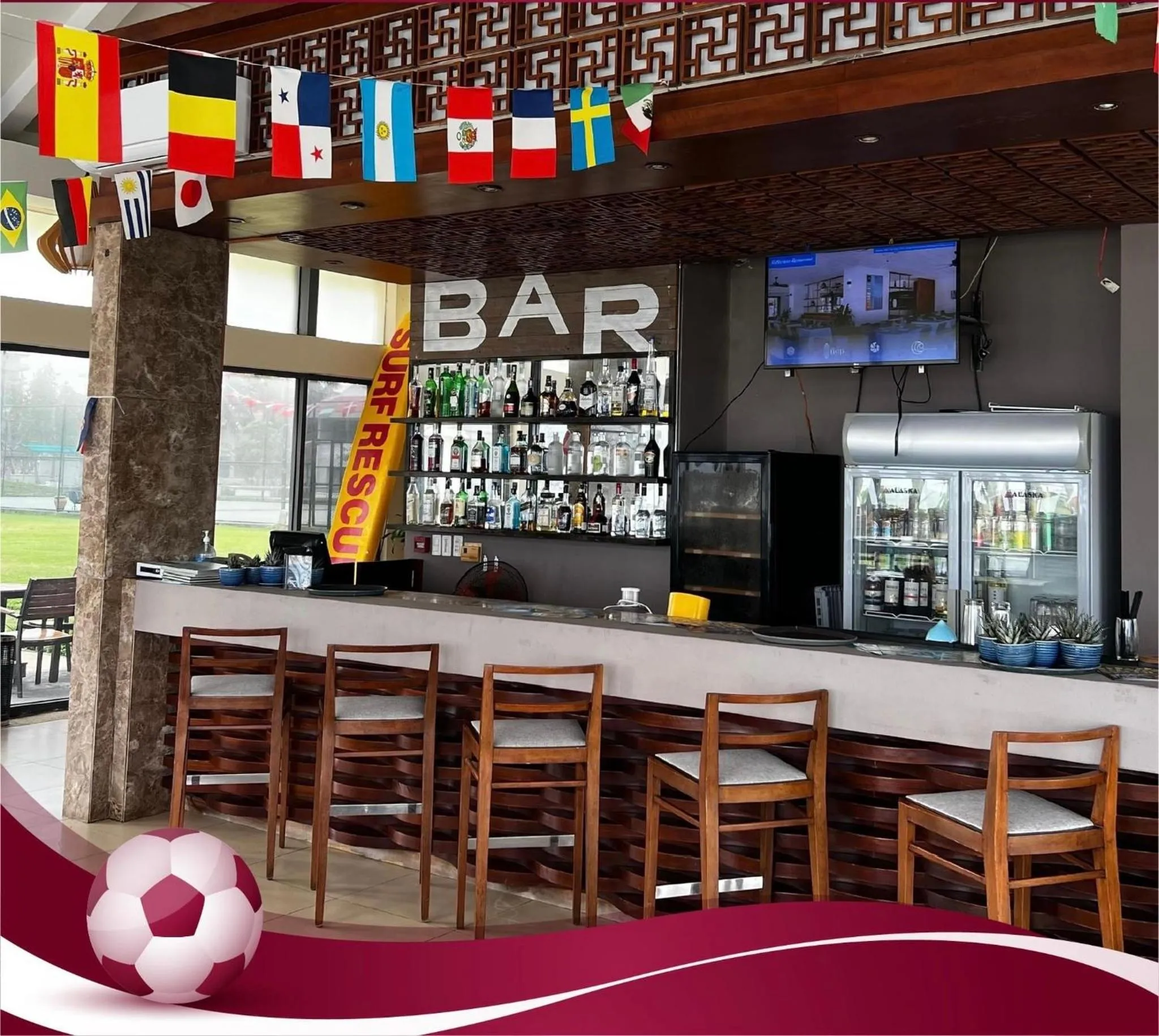 Lounge or bar in Memories Holiday beach villa Da Nang