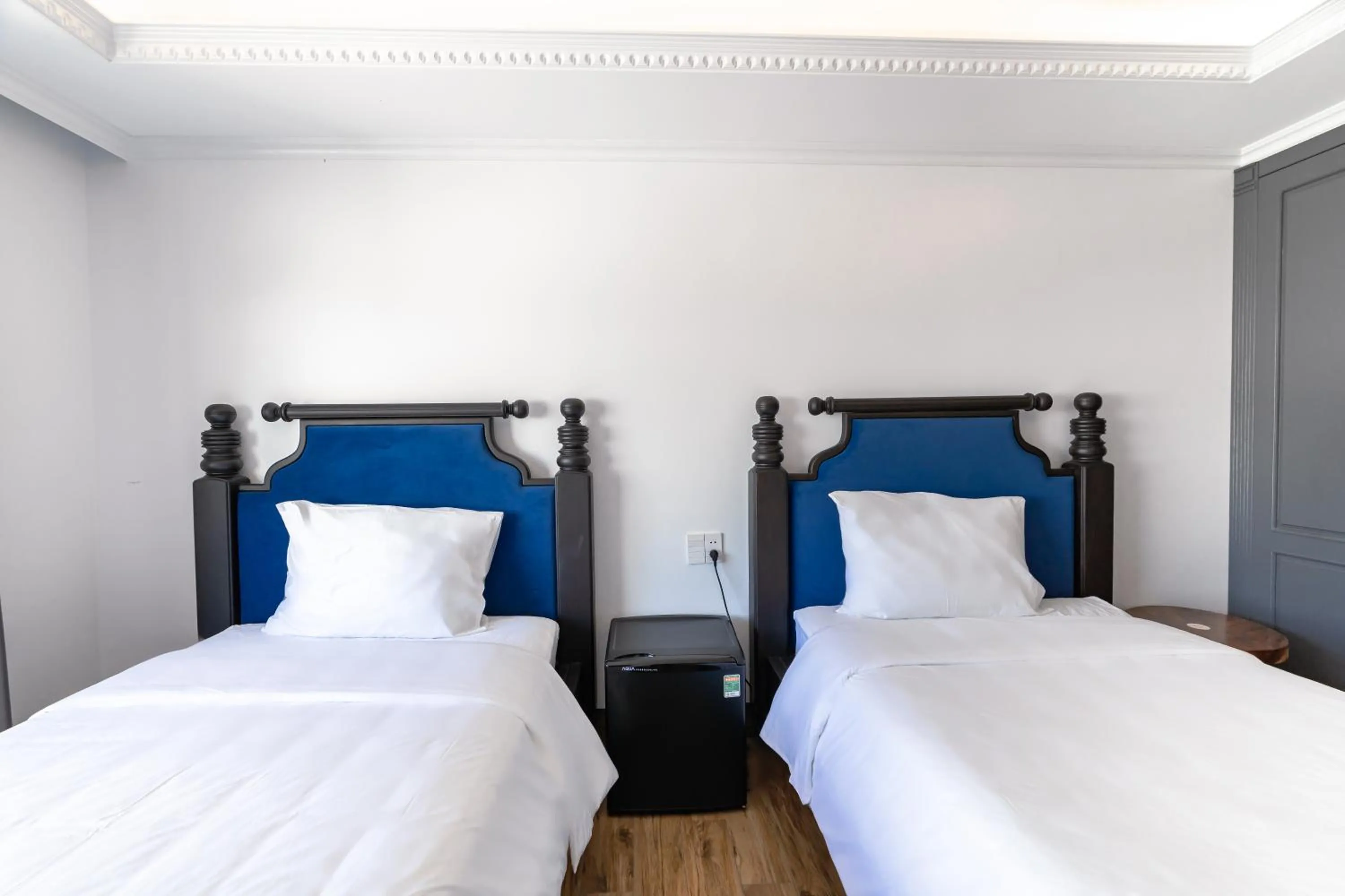 Bed in Quang Minh Riverside Hotel Danang