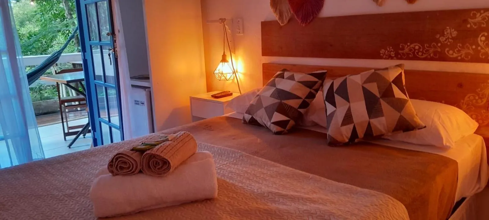 Bed in BOSQUE TOQUE TOQUE Pousada