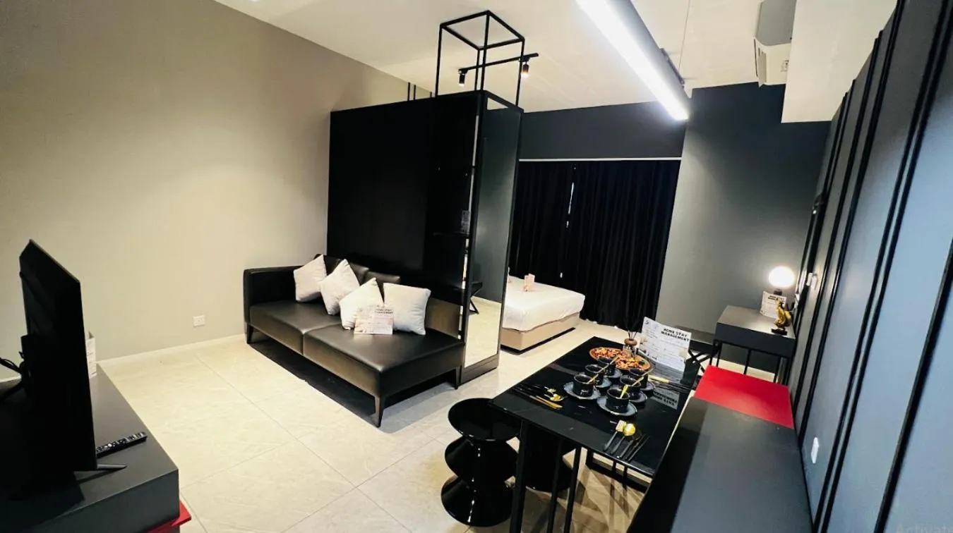 Bed in The Axon Bukit Bintang by SMOVF BNB