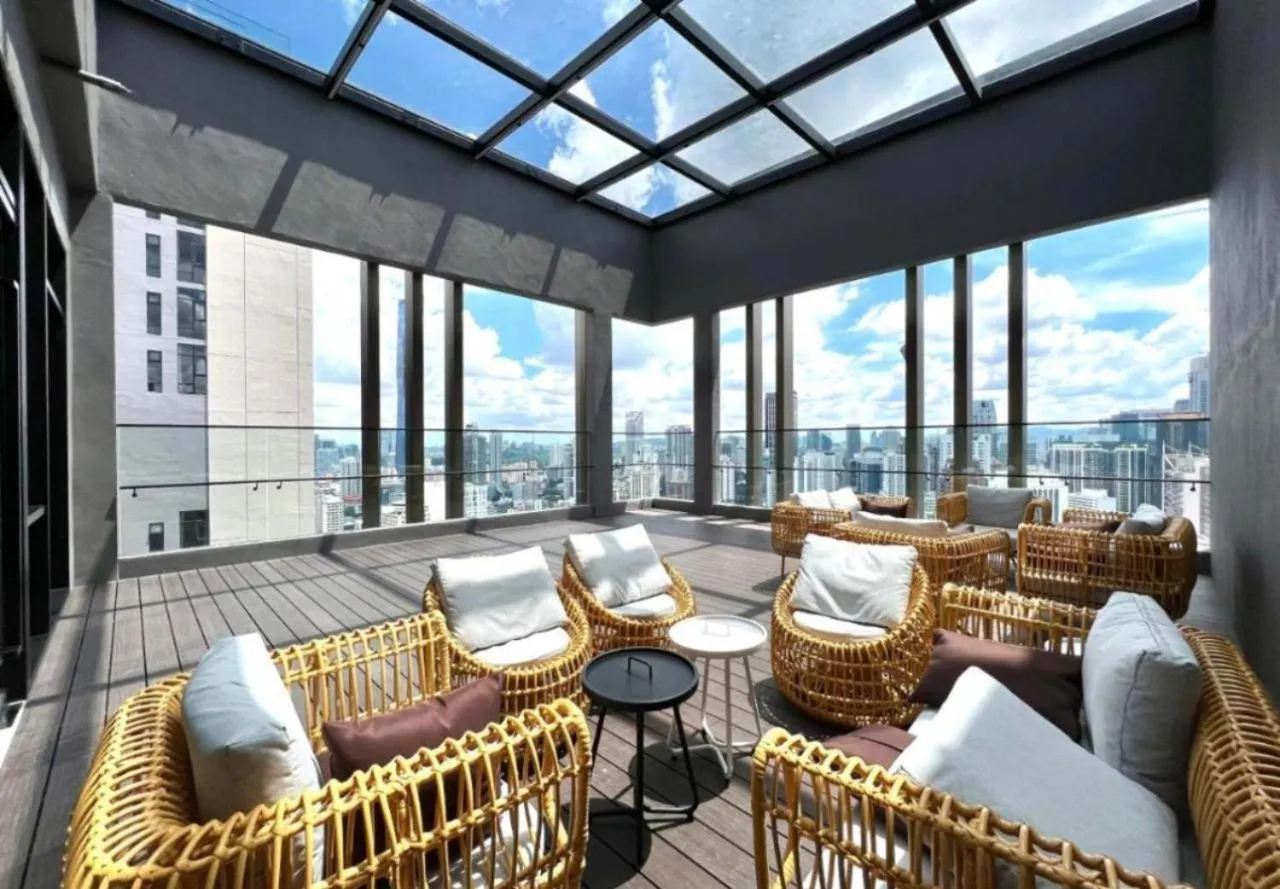 Lounge or bar in The Axon Bukit Bintang by SMOVF BNB