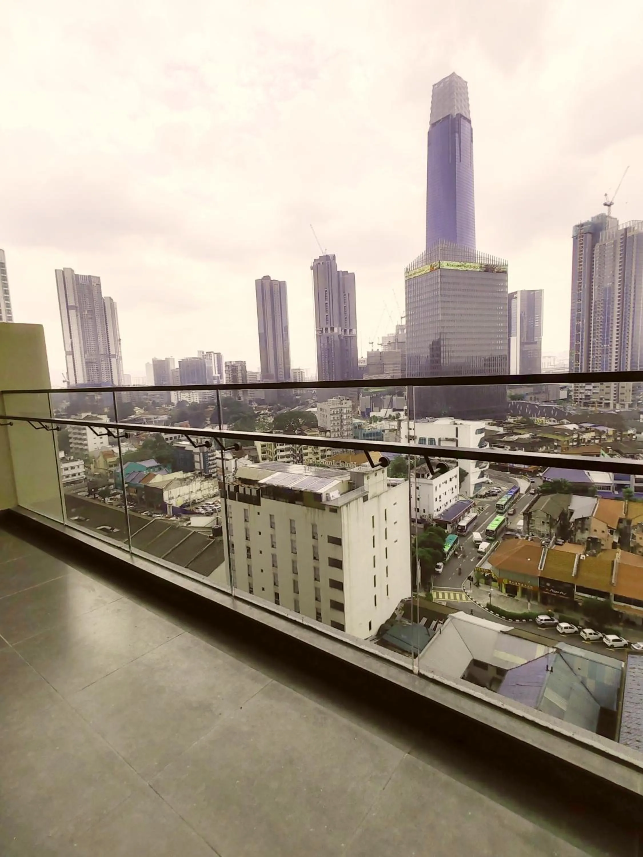 Balcony/Terrace in The Axon Bukit Bintang by SMOVF BNB
