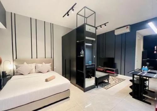 Bed in The Axon Bukit Bintang by SMOVF BNB