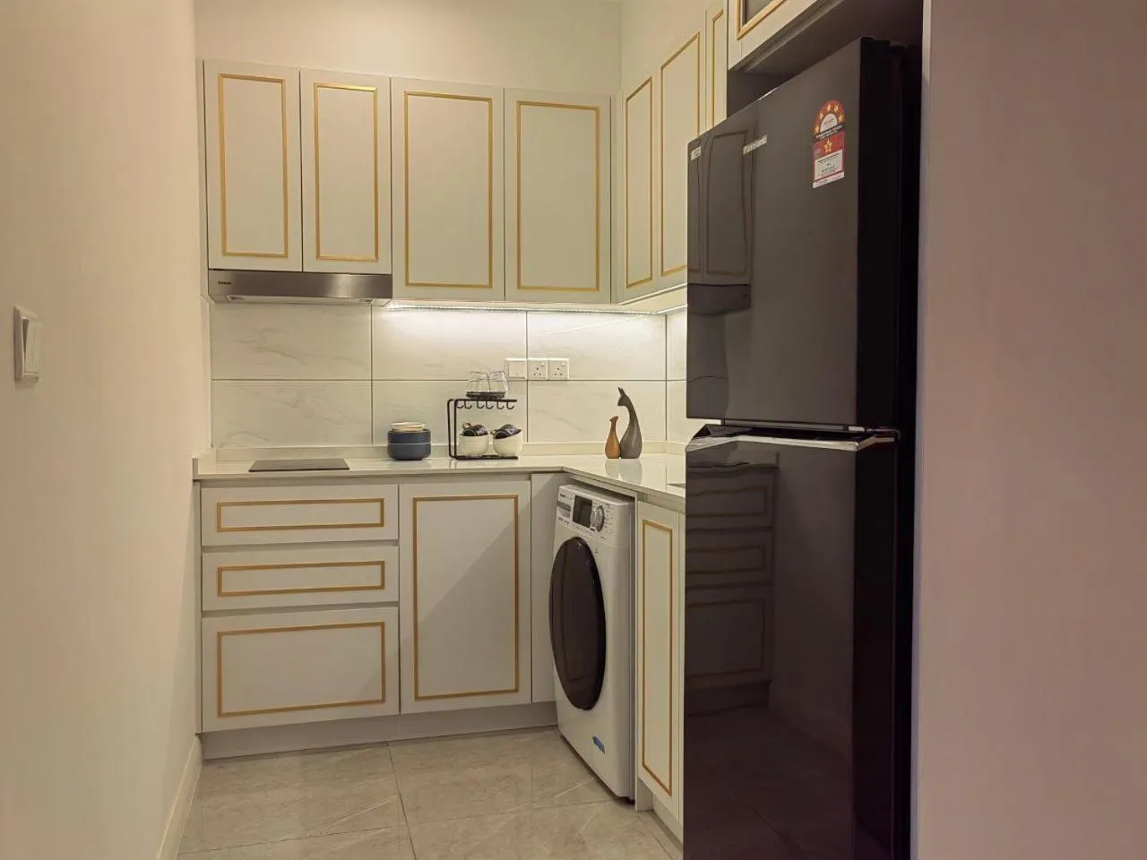 Kitchen or kitchenette in The Axon Bukit Bintang by SMOVF BNB