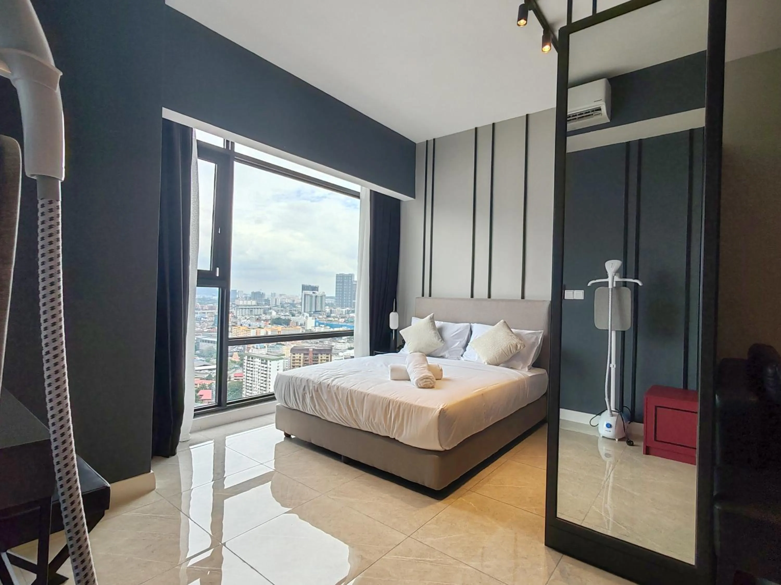 Bed in The Axon Bukit Bintang by SMOVF BNB