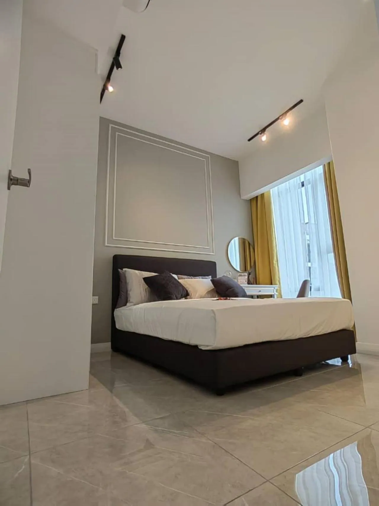 Bedroom, Bed in The Axon Bukit Bintang by SMOVF BNB
