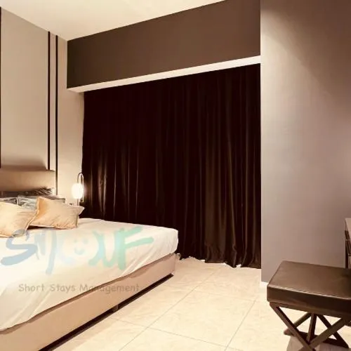 Photo of the whole room, Bed in The Axon Bukit Bintang by SMOVF BNB