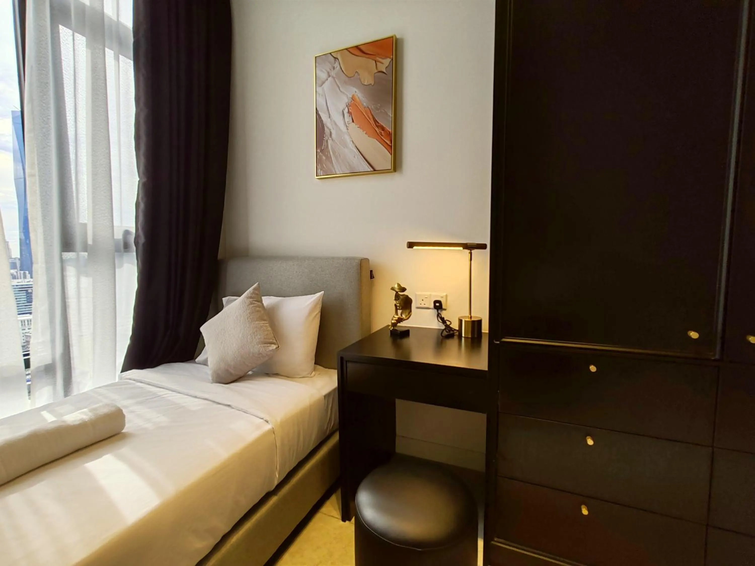 Bed in The Axon Bukit Bintang by SMOVF BNB