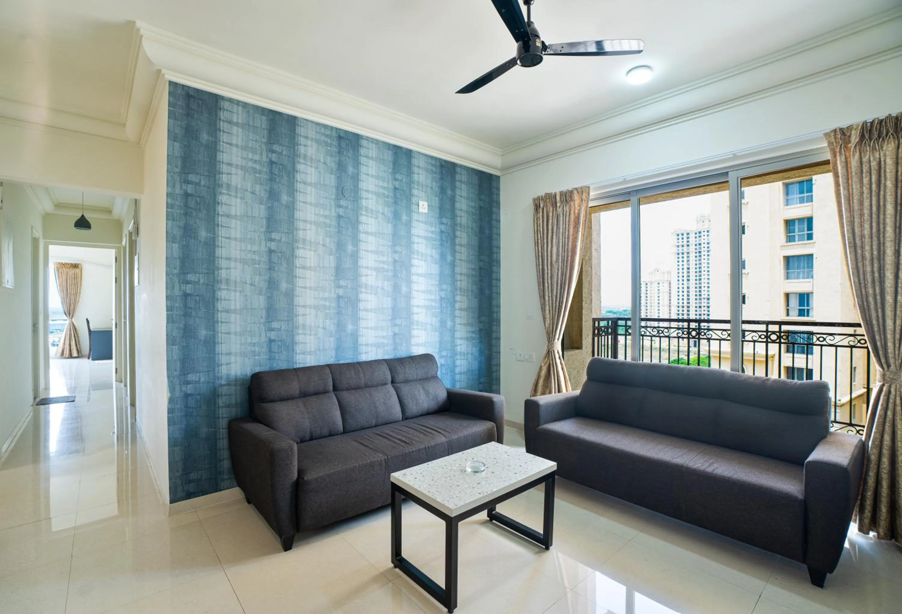 Living room in Apartel by Aarin - Oragadam