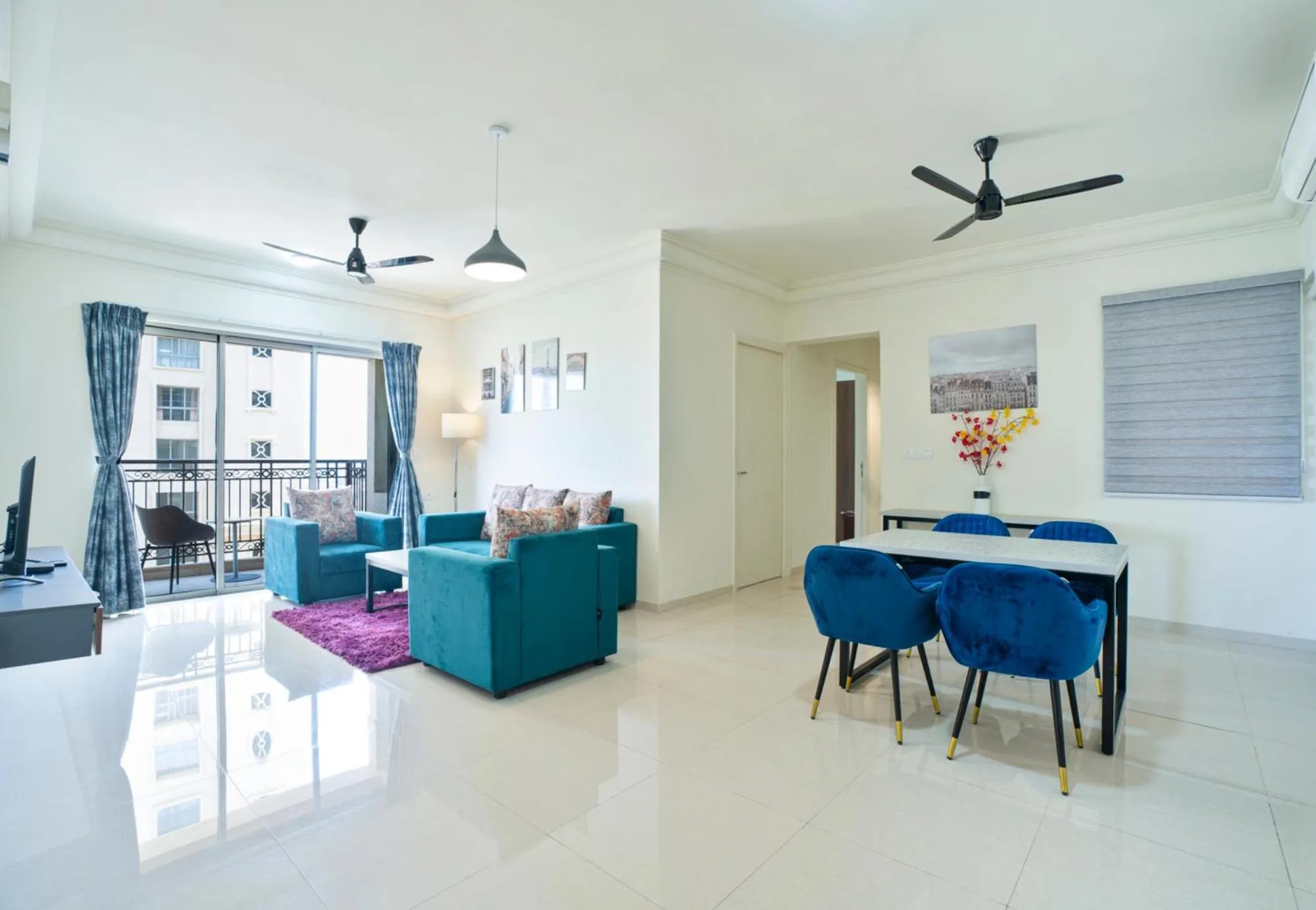 Living room in Apartel by Aarin - Oragadam