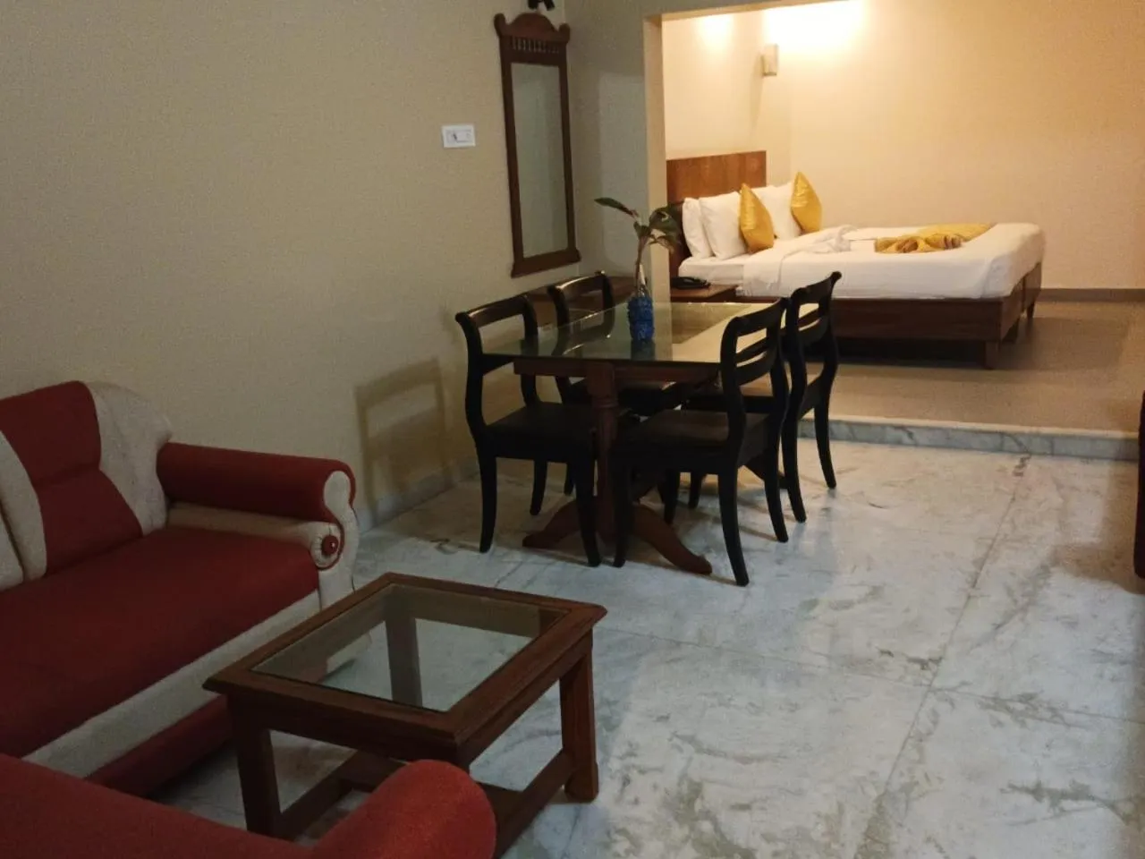 Bed in Liwa Tower Hotel & Business Center