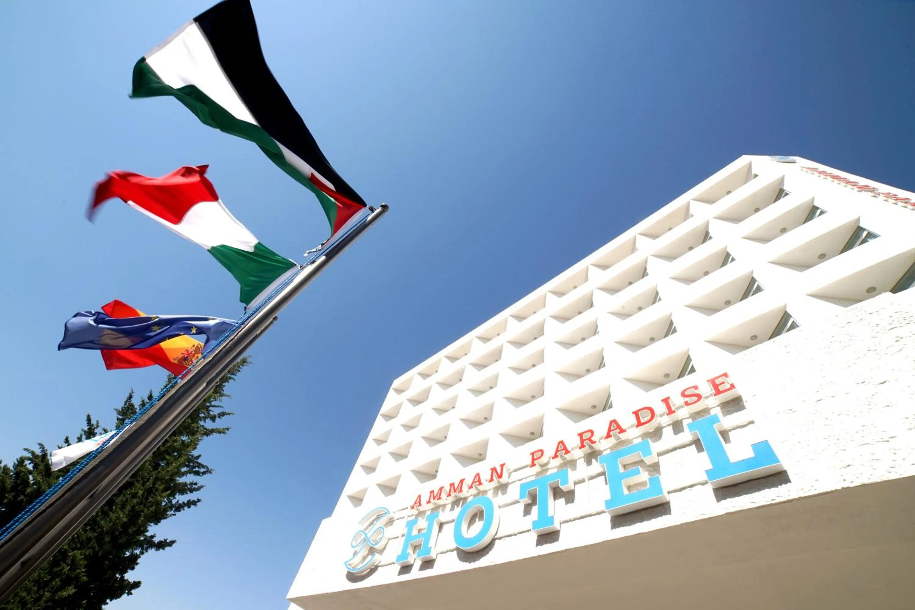 Property building in Amman Paradise Hotel