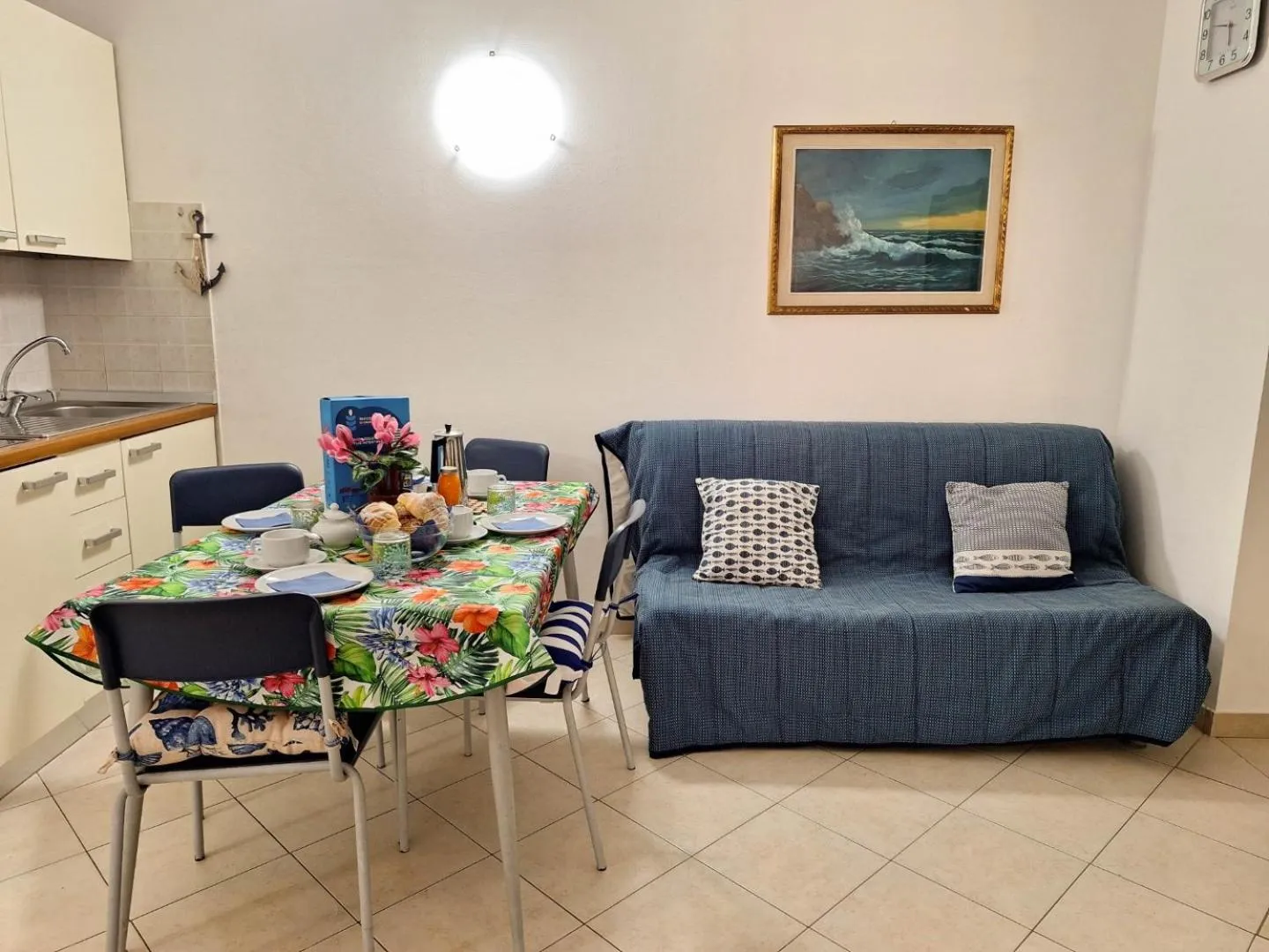 Kitchen or kitchenette in Pineta Azzurra