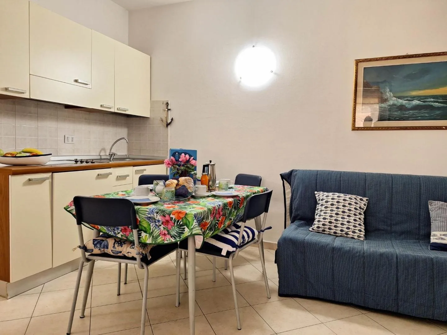 Kitchen or kitchenette in Pineta Azzurra