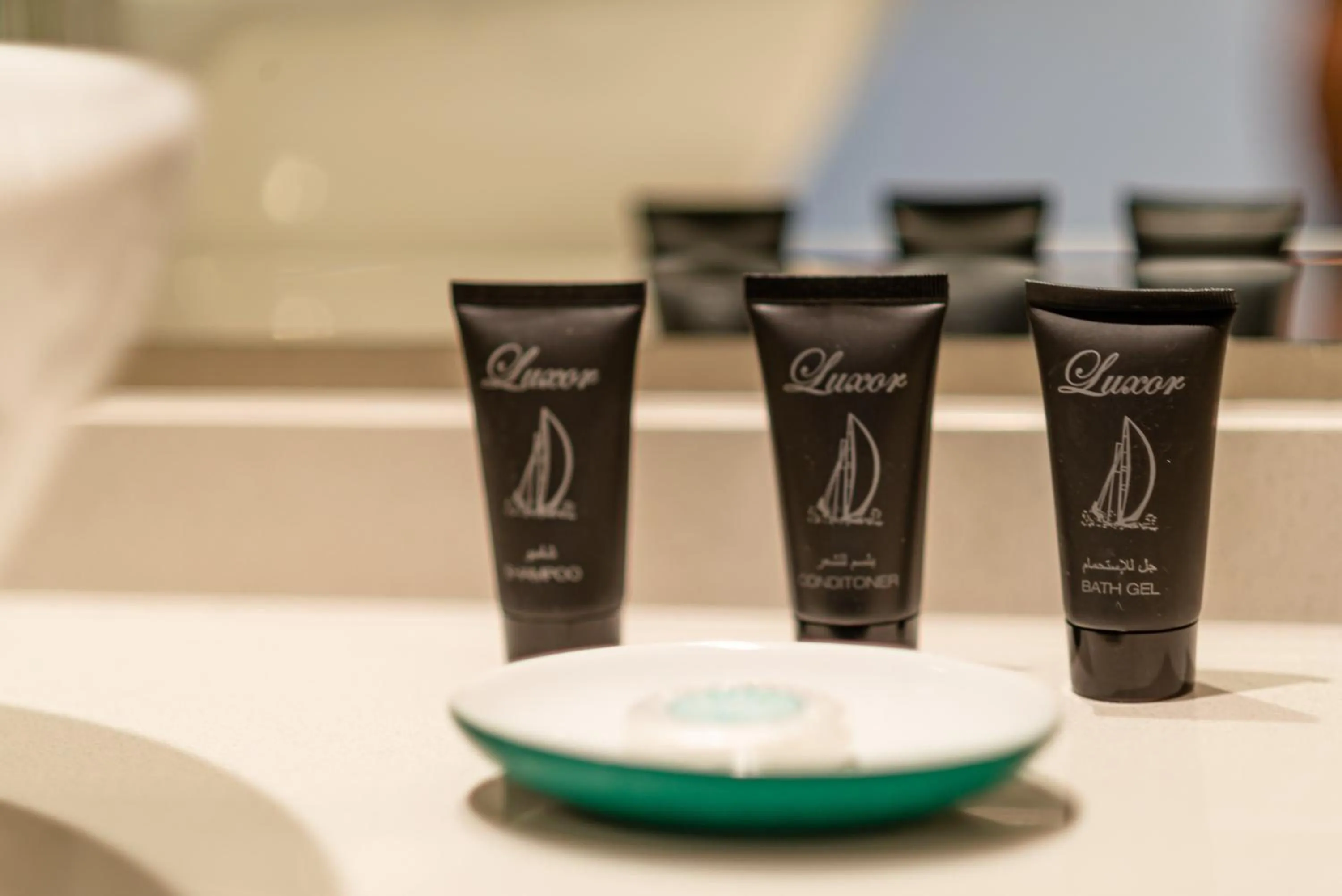 Bathroom in Marco Polo - Studio with Marina View, Huge Balcony in Marina