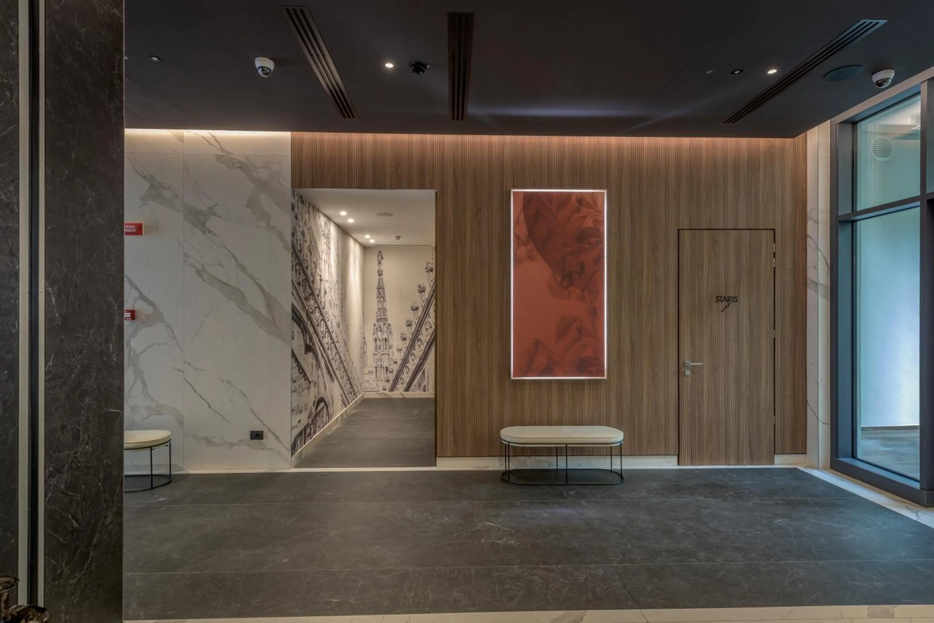 Area and facilities in Palazzo Viridis