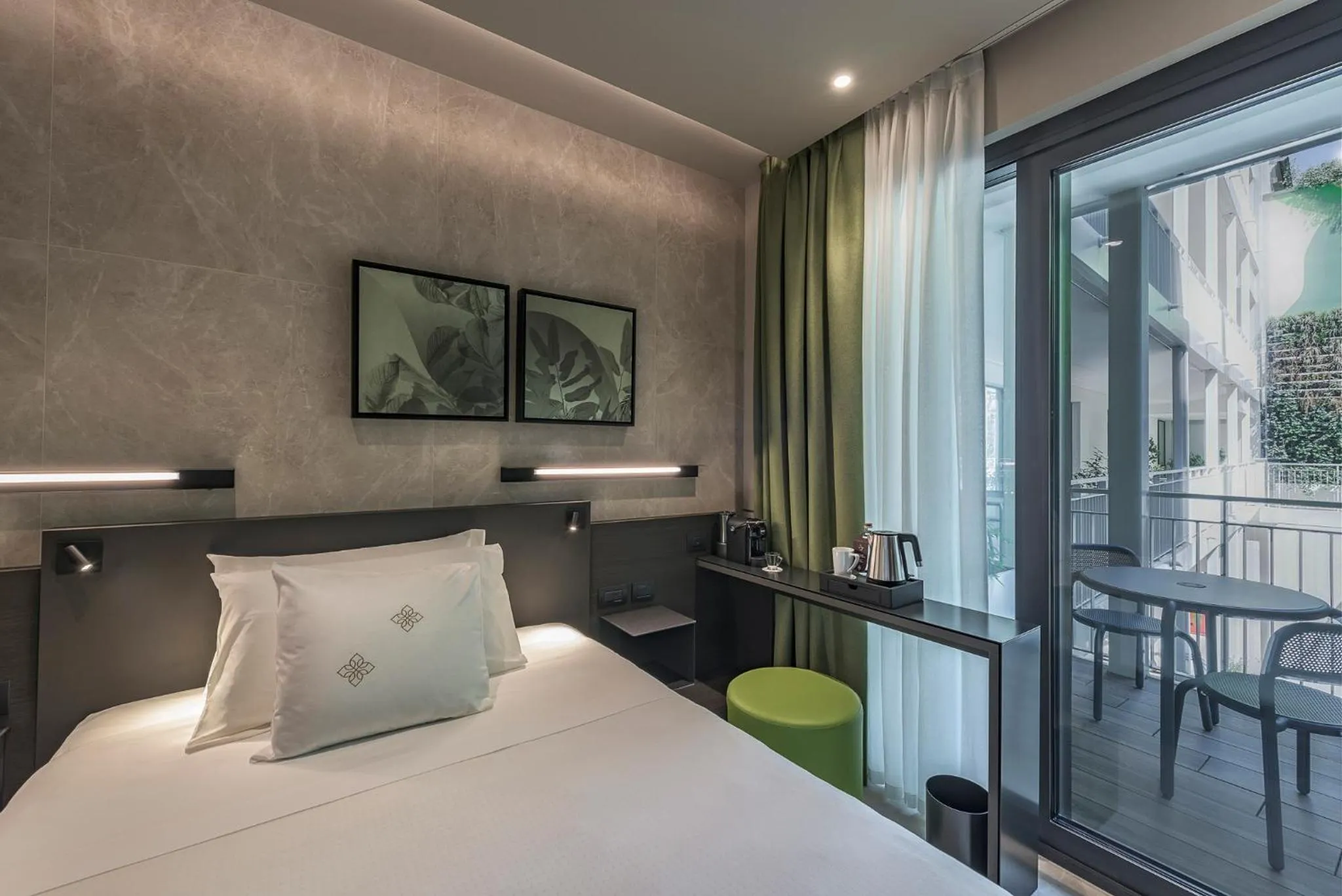 Bedroom, Bed in Palazzo Viridis