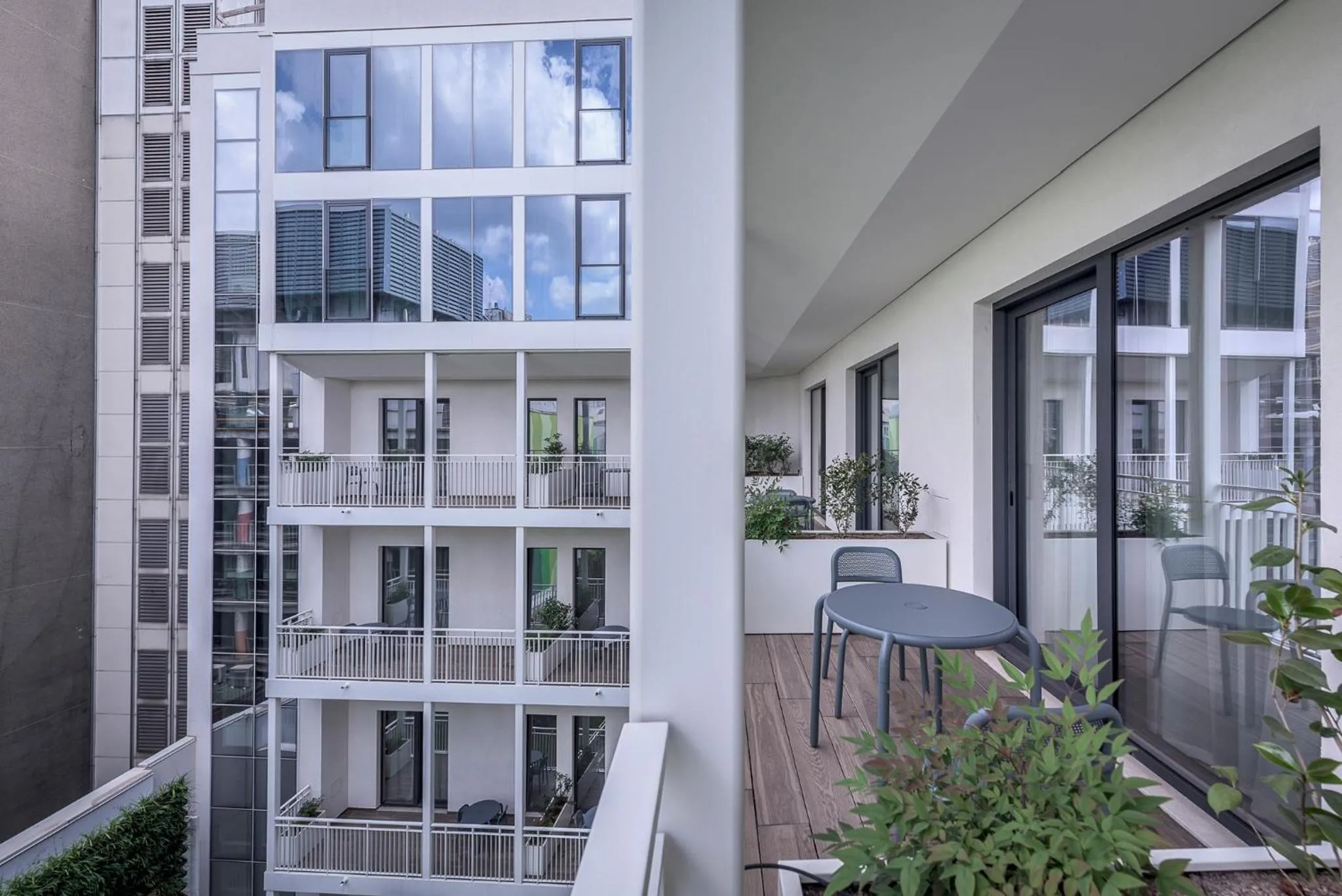 Balcony/Terrace in Palazzo Viridis