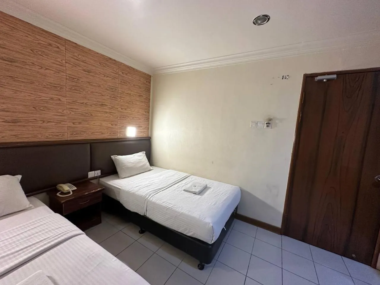 Bed in Lady Anne Hotel Sandkan