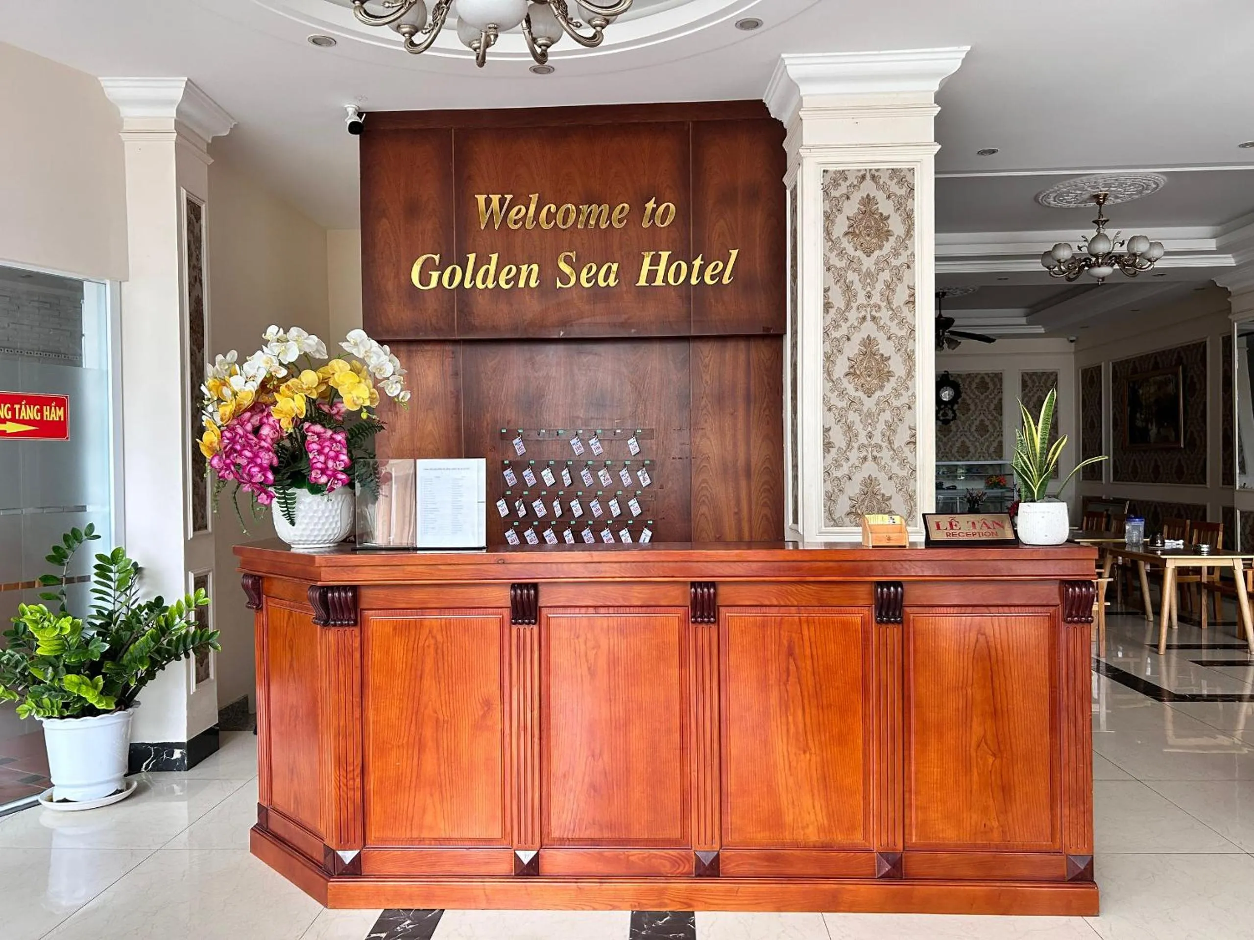Lobby or reception in Biển Vàng Vũng Tàu Hotel