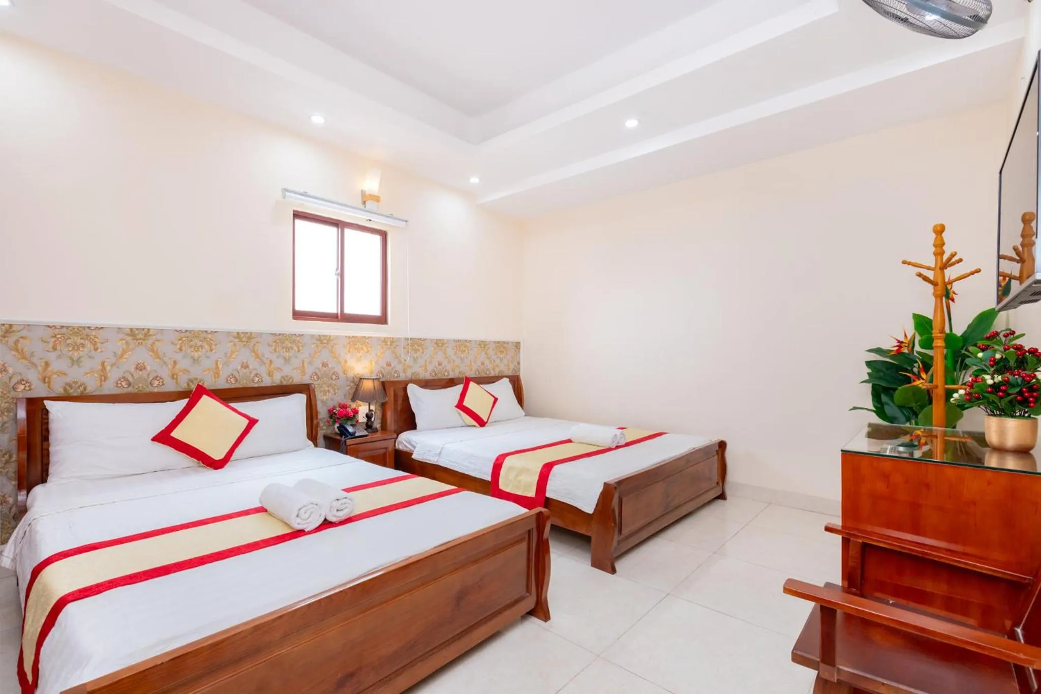 Bed in Biển Vàng Vũng Tàu Hotel