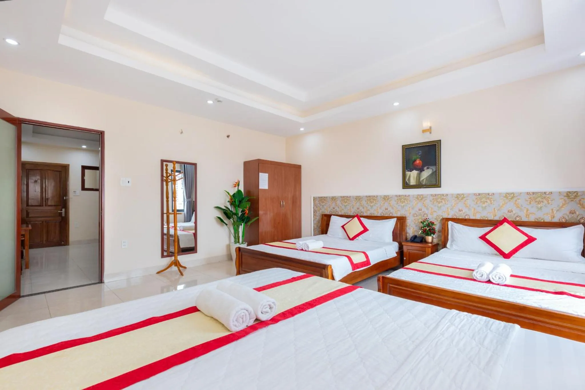 Bed in Biển Vàng Vũng Tàu Hotel