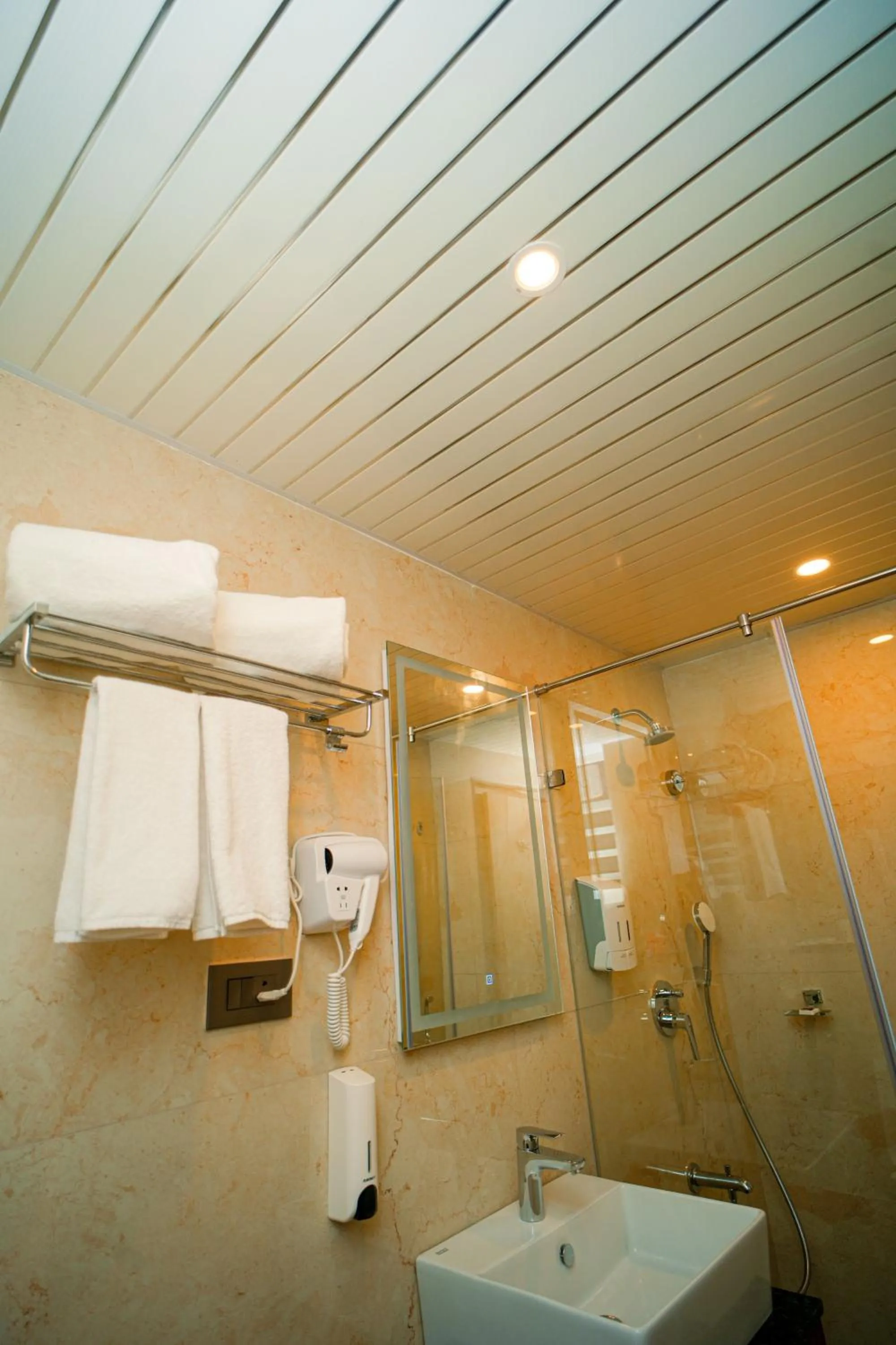Shower in Zip by Spree Hotels Phoenix Marathahalli