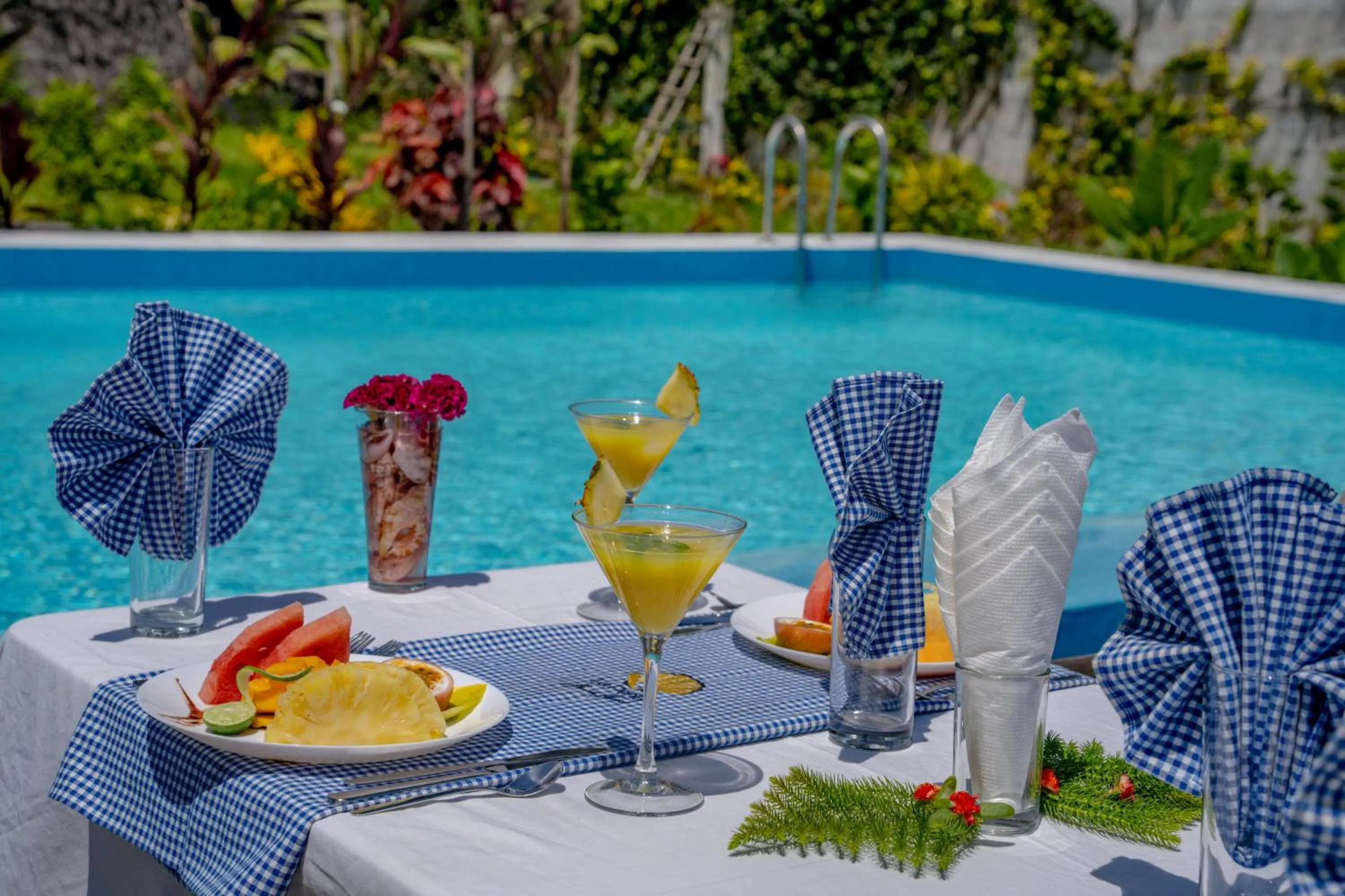 Continental breakfast in La Perla Beach Resort, Zanzibar - Your Beachfront Private Haven