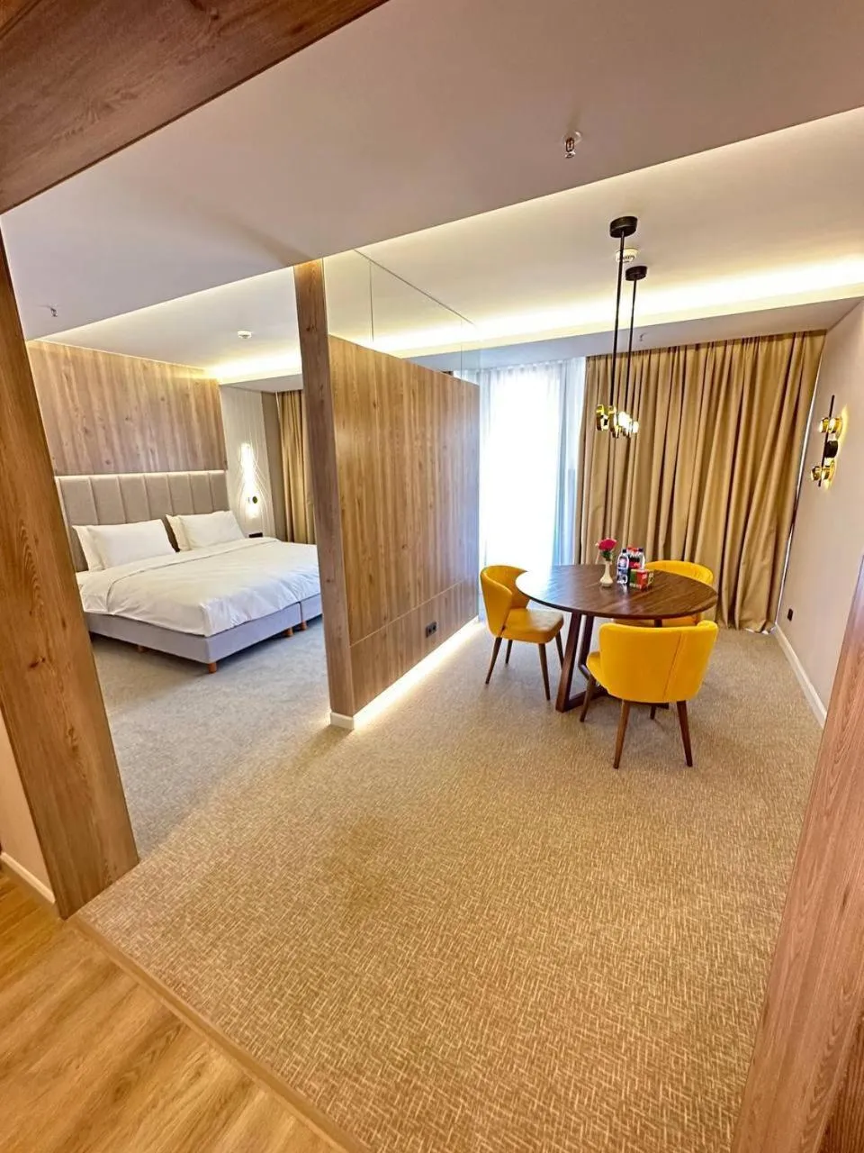 Bed in Apart Hotel Istaravshan