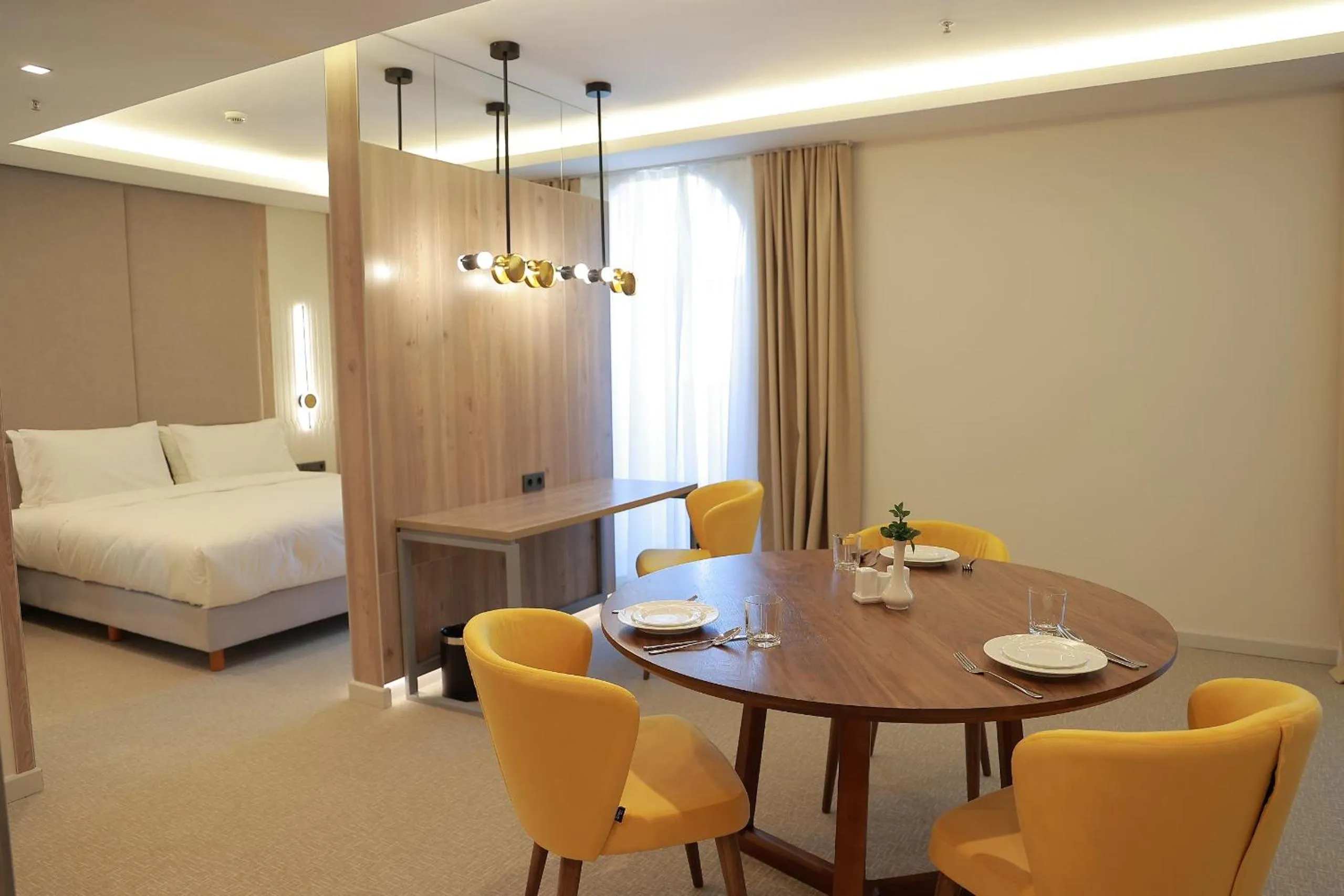 Bed in Apart Hotel Istaravshan