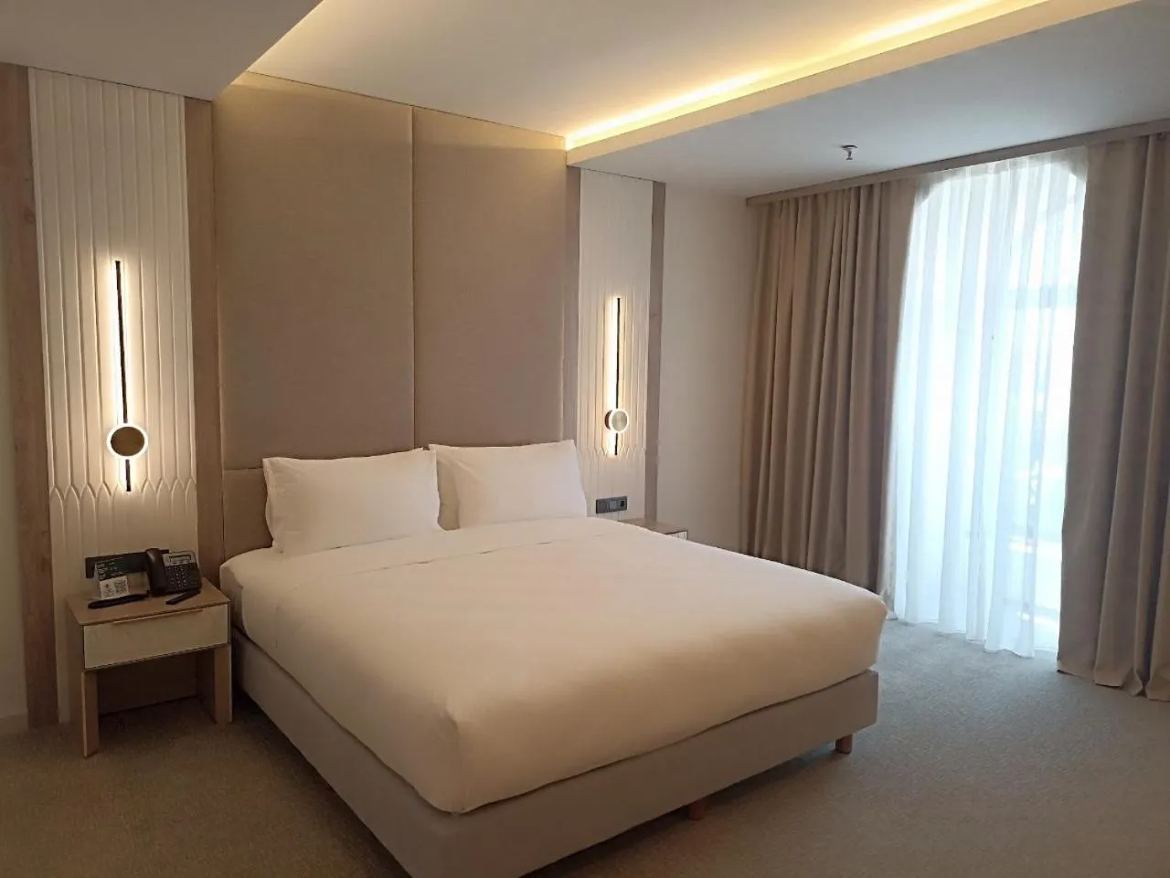 Bed in Apart Hotel Istaravshan