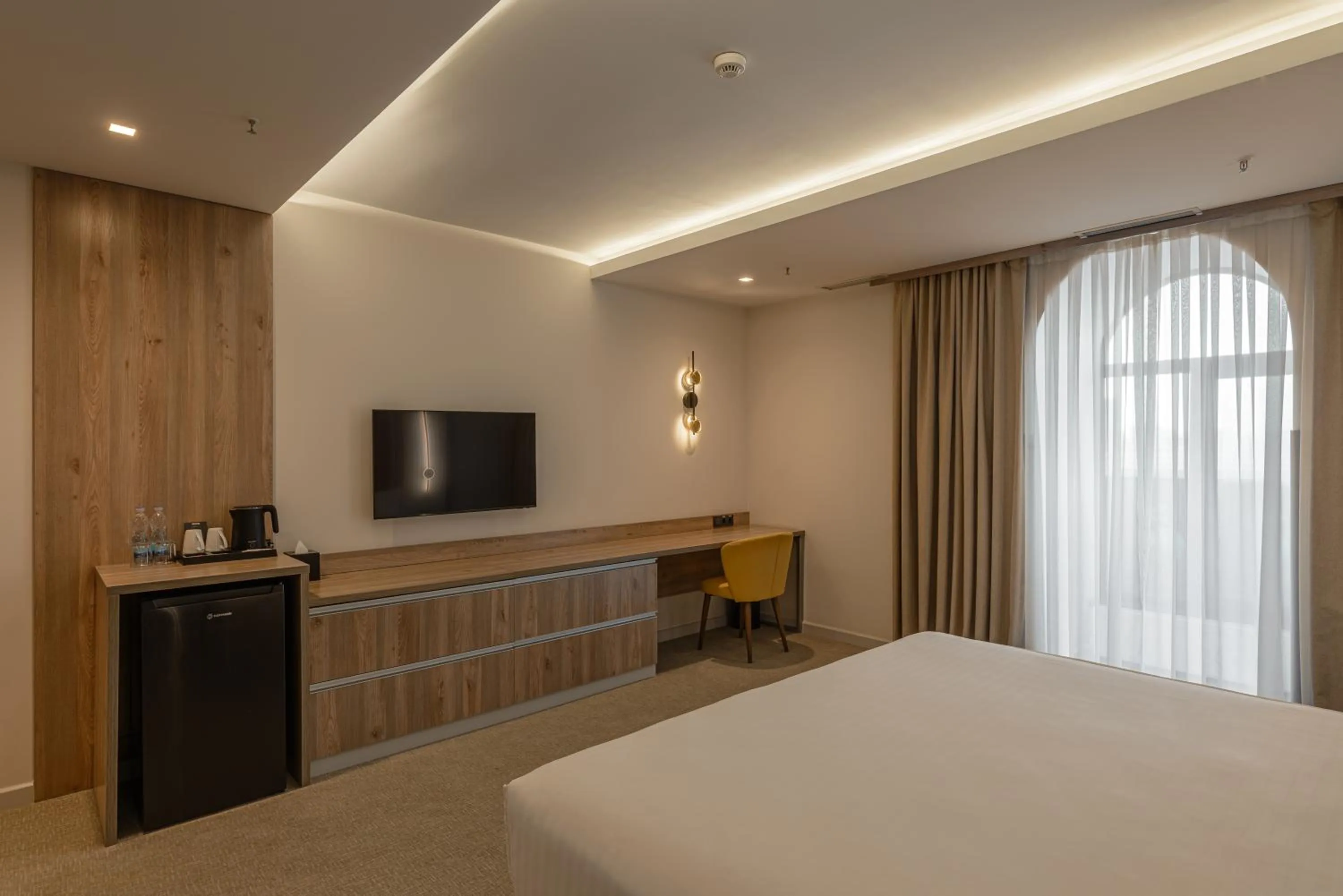 Bed in Apart Hotel Istaravshan