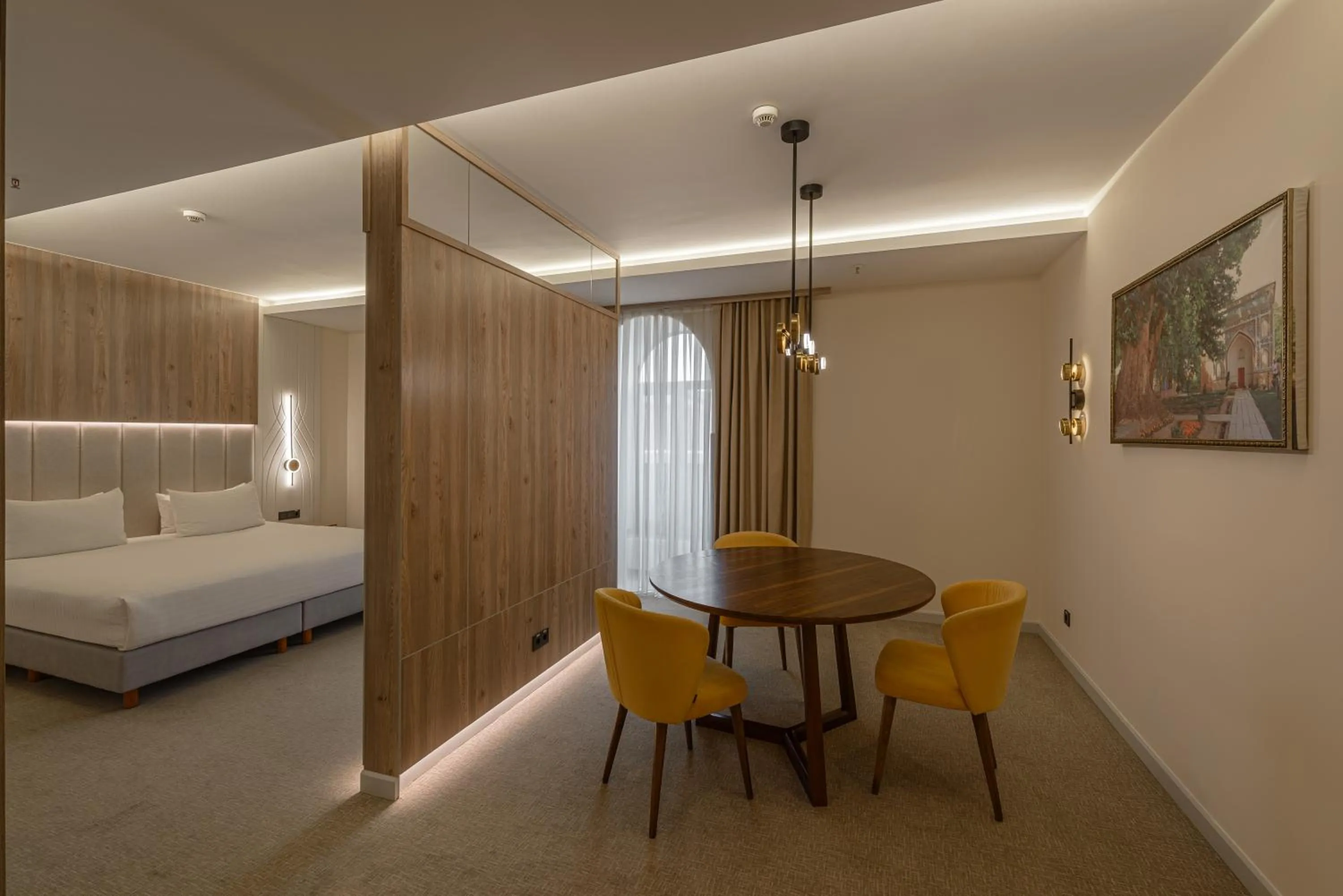 Bed in Apart Hotel Istaravshan