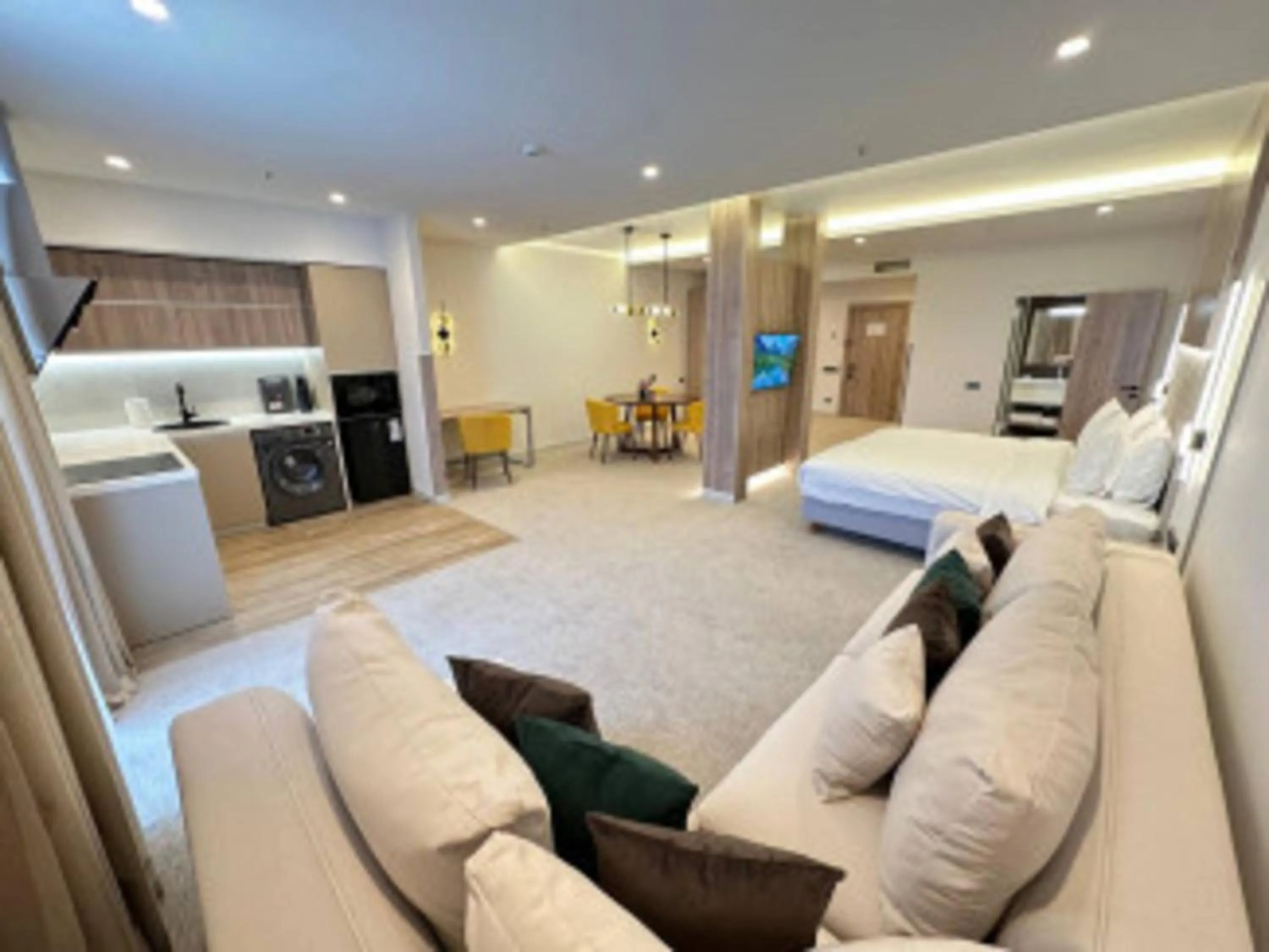 Bed in Apart Hotel Istaravshan