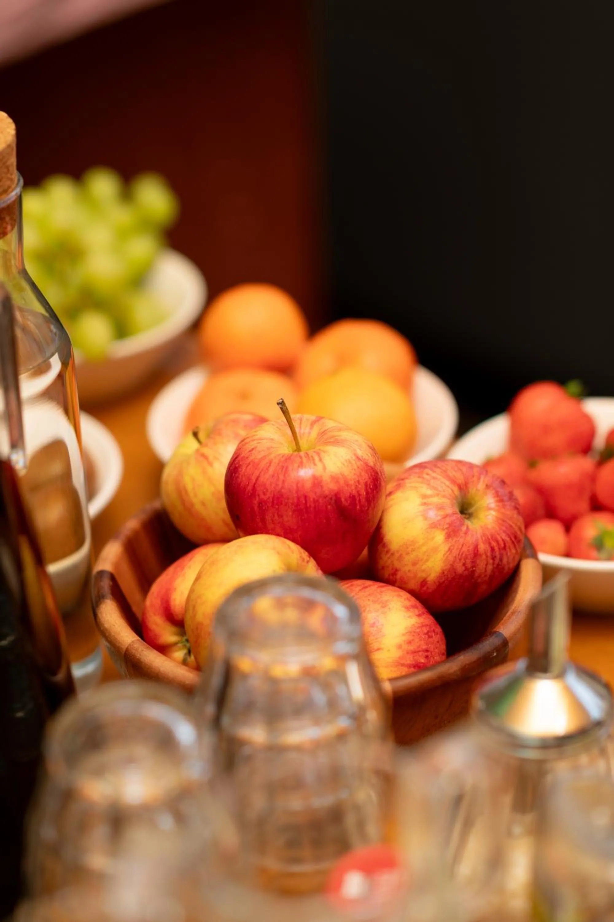 Food and drinks in Hotel La Bohème