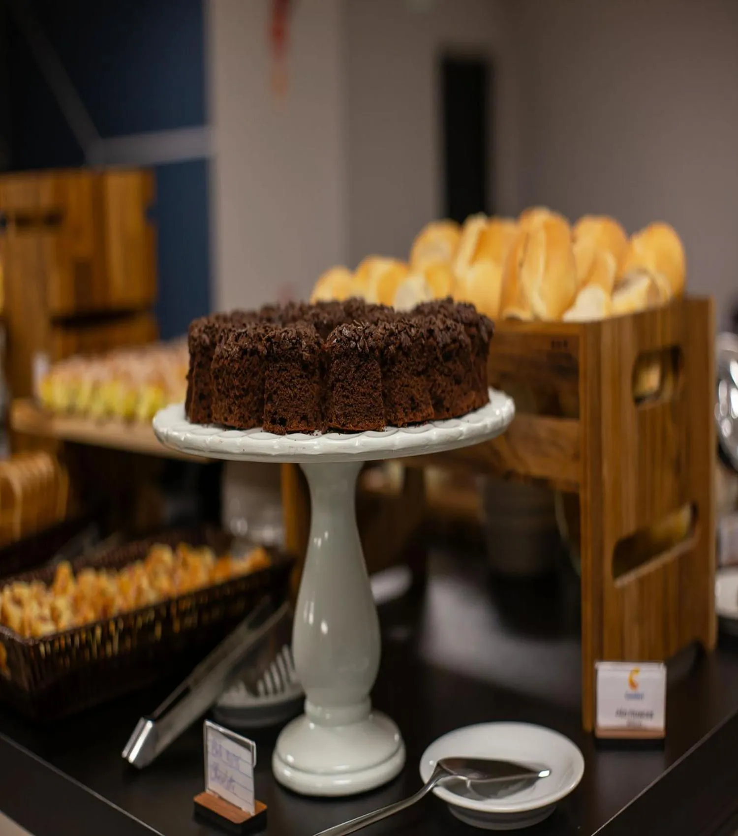 Buffet breakfast in Comfort Hotel Presidente Prudente