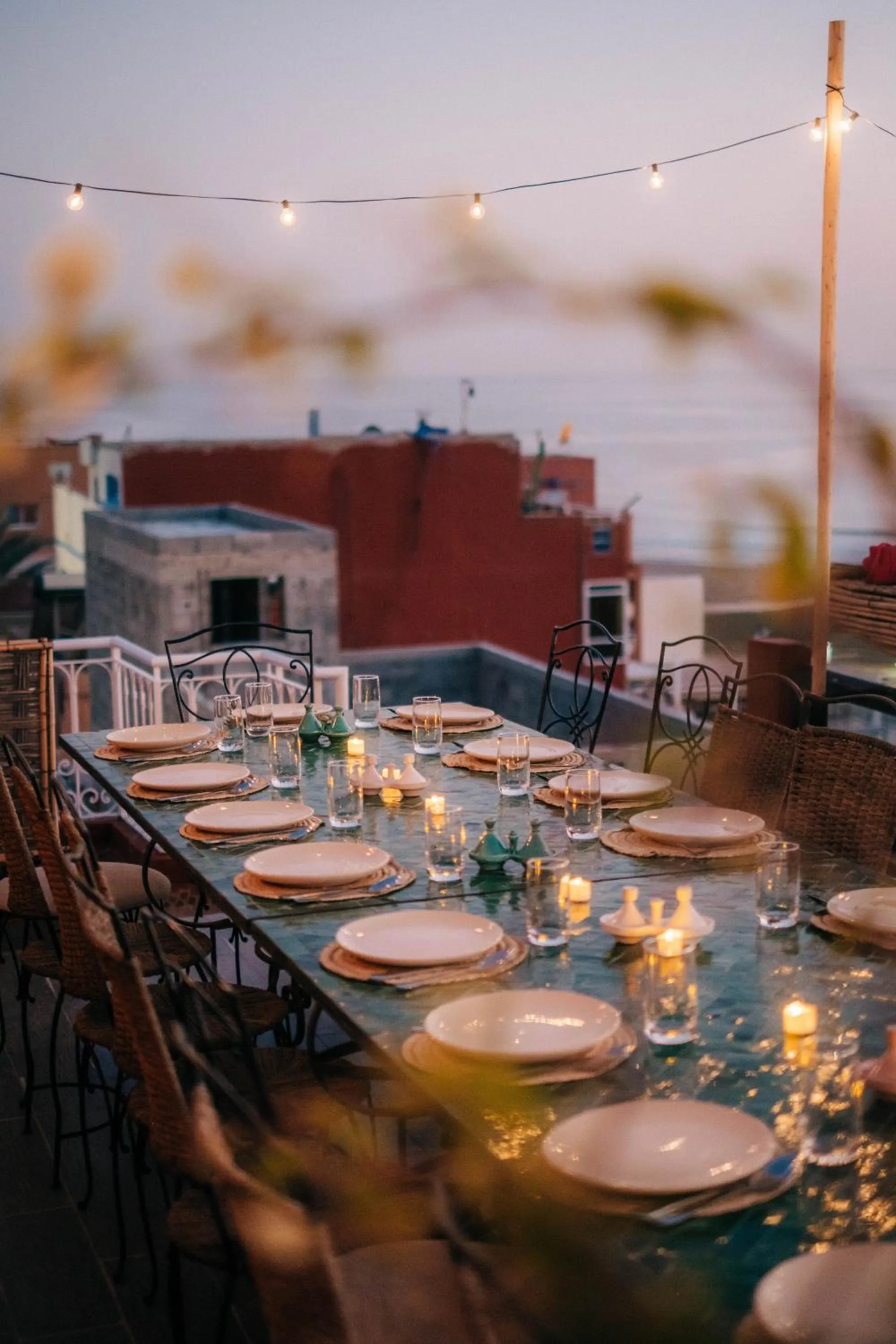 Restaurant/places to eat in Riad Searenity