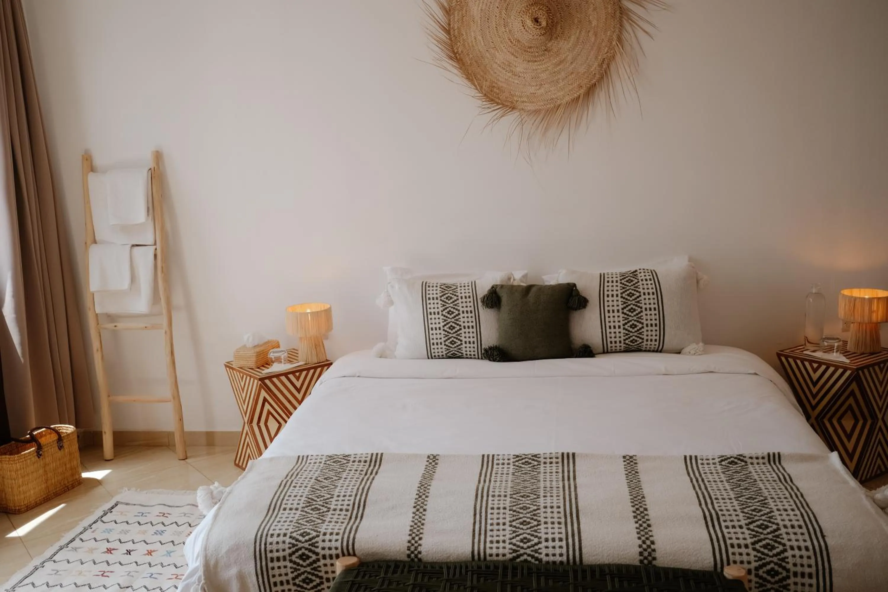 Bed in Riad Searenity