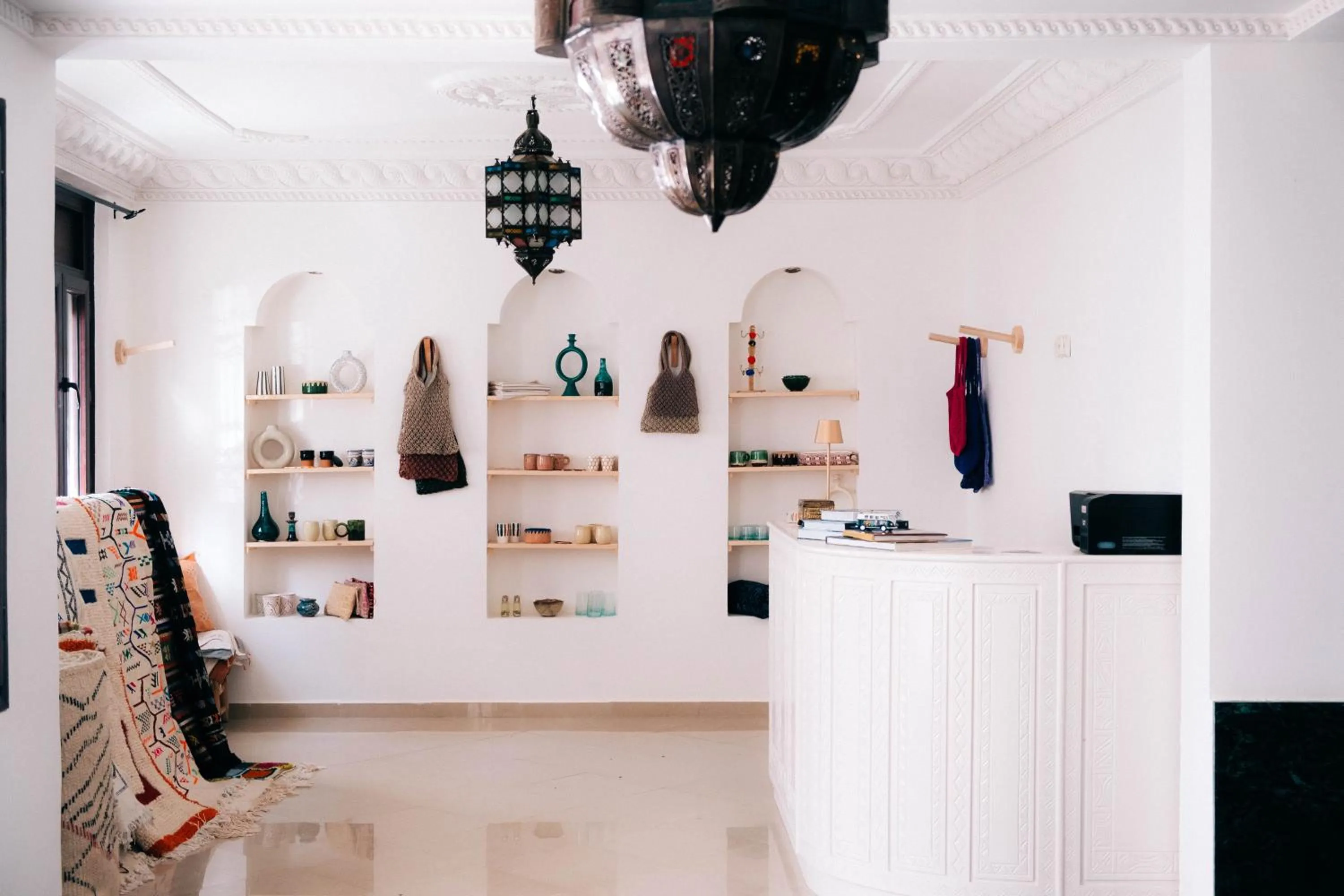 Lobby or reception in Riad Searenity