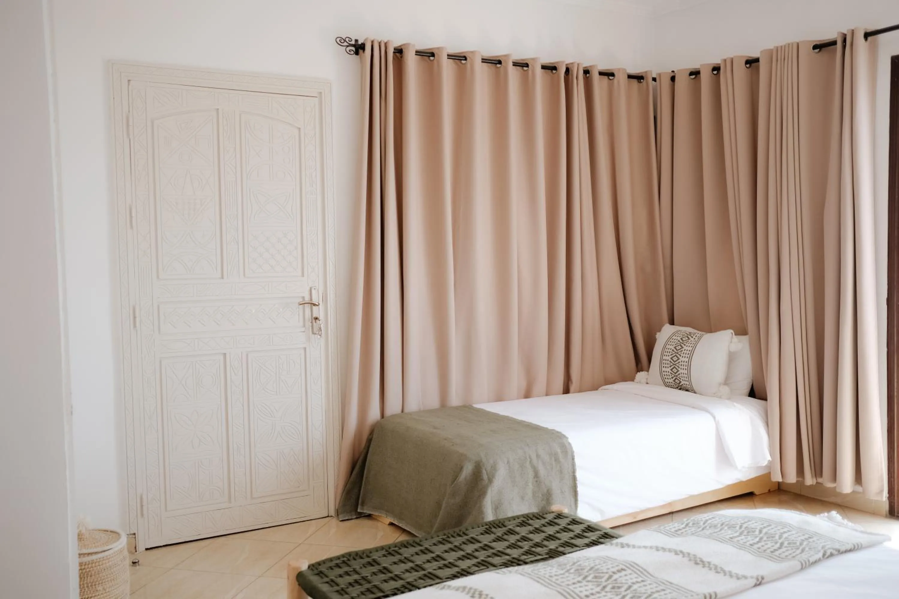 Bed in Riad Searenity